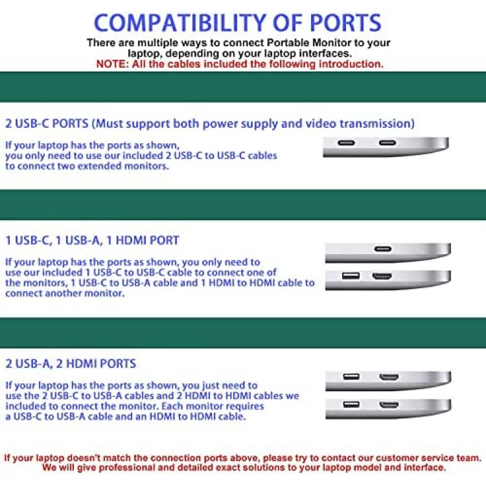 Extensor De Pantalla Para Laptop Fagomfer 12'' -Negro