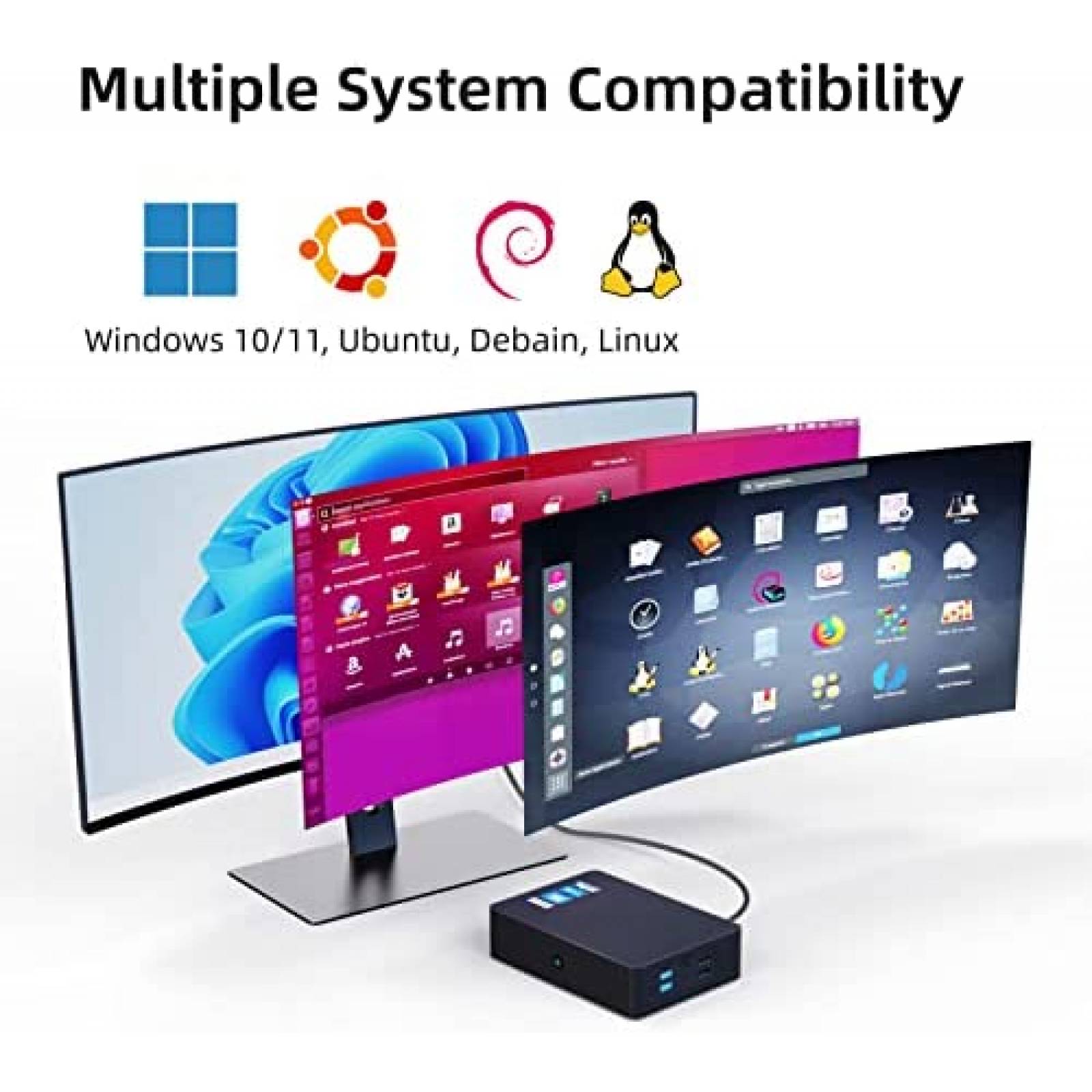 Mini PC MeLE Quieter HD3Q Intel N5105 16GB 512GB -Negro