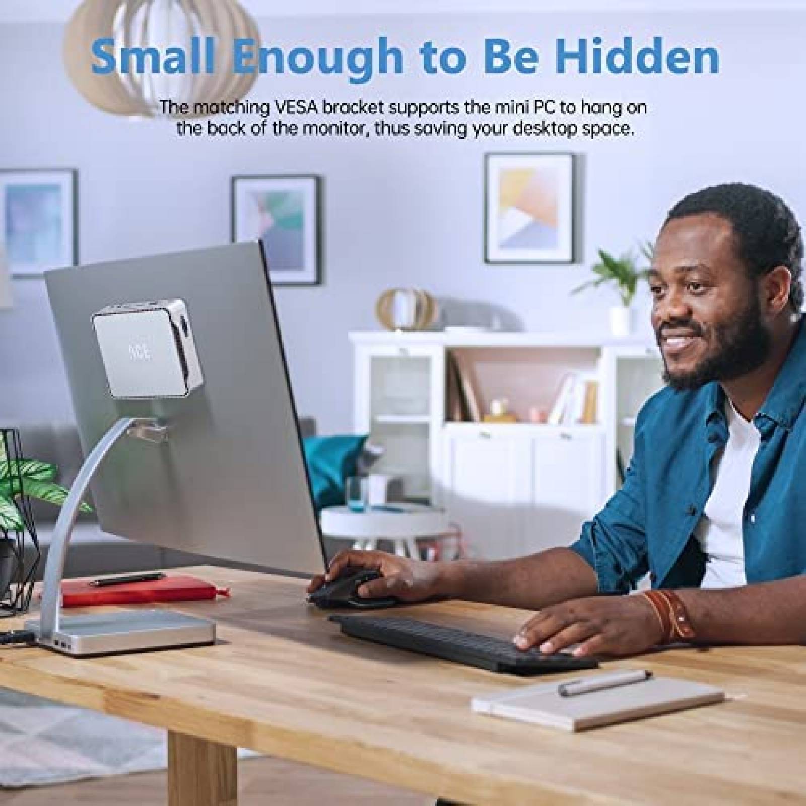 Mini PC ACEMAGICIAN GK3PRO 8GB 512GB USB VGA HDMI Win 11