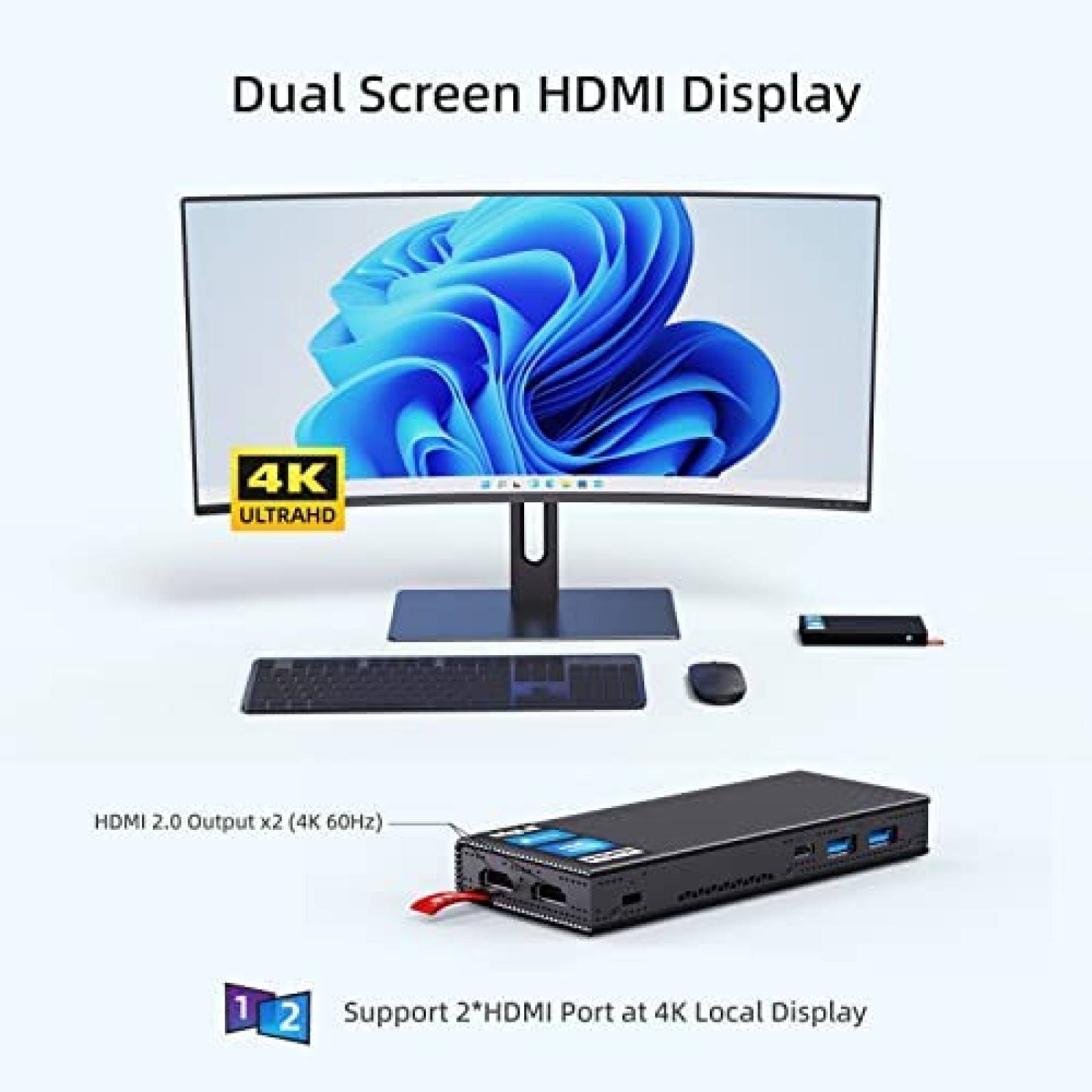 Mini PC Stick MeLE PCG02 N5105 8GB 128GB USB HDMI WiFi Win
