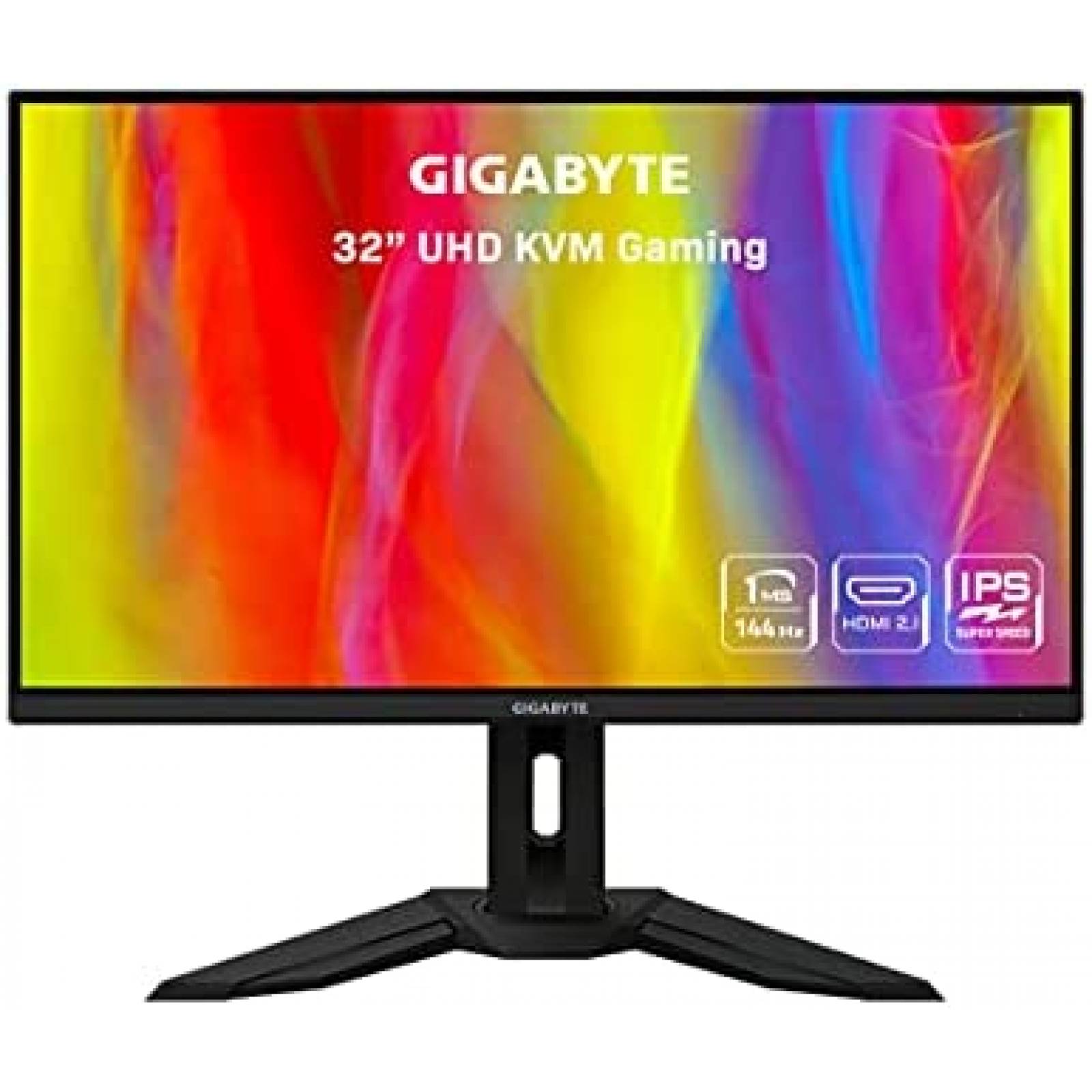 Monitor Gamer GIGABYTE M32U 32'' 144Hz 4K 1ms -Negro