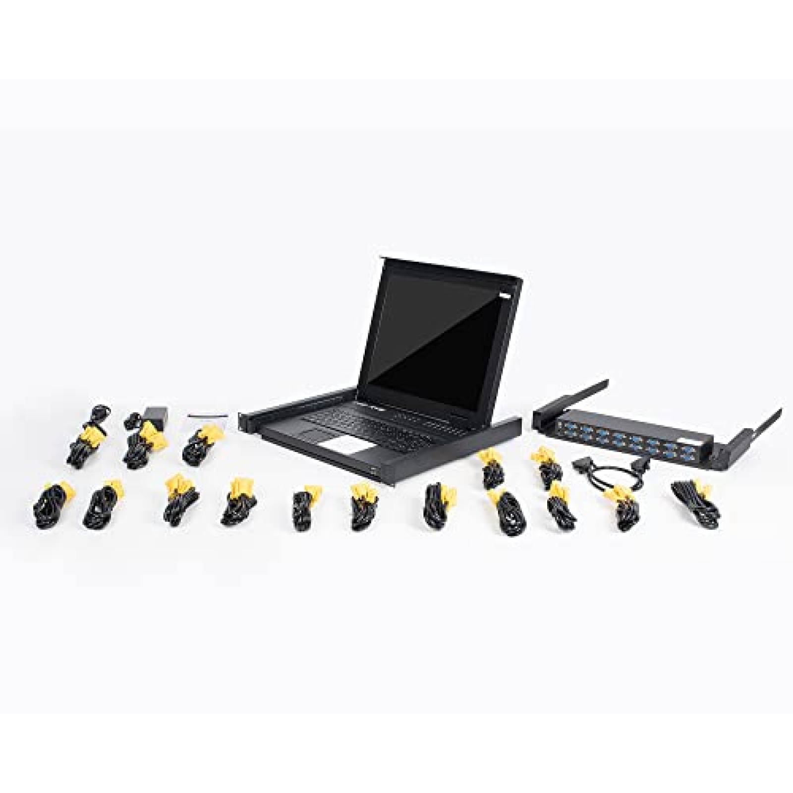 Montaje en Rack de 1U MT-VIKIConmutador de Puertos VGA