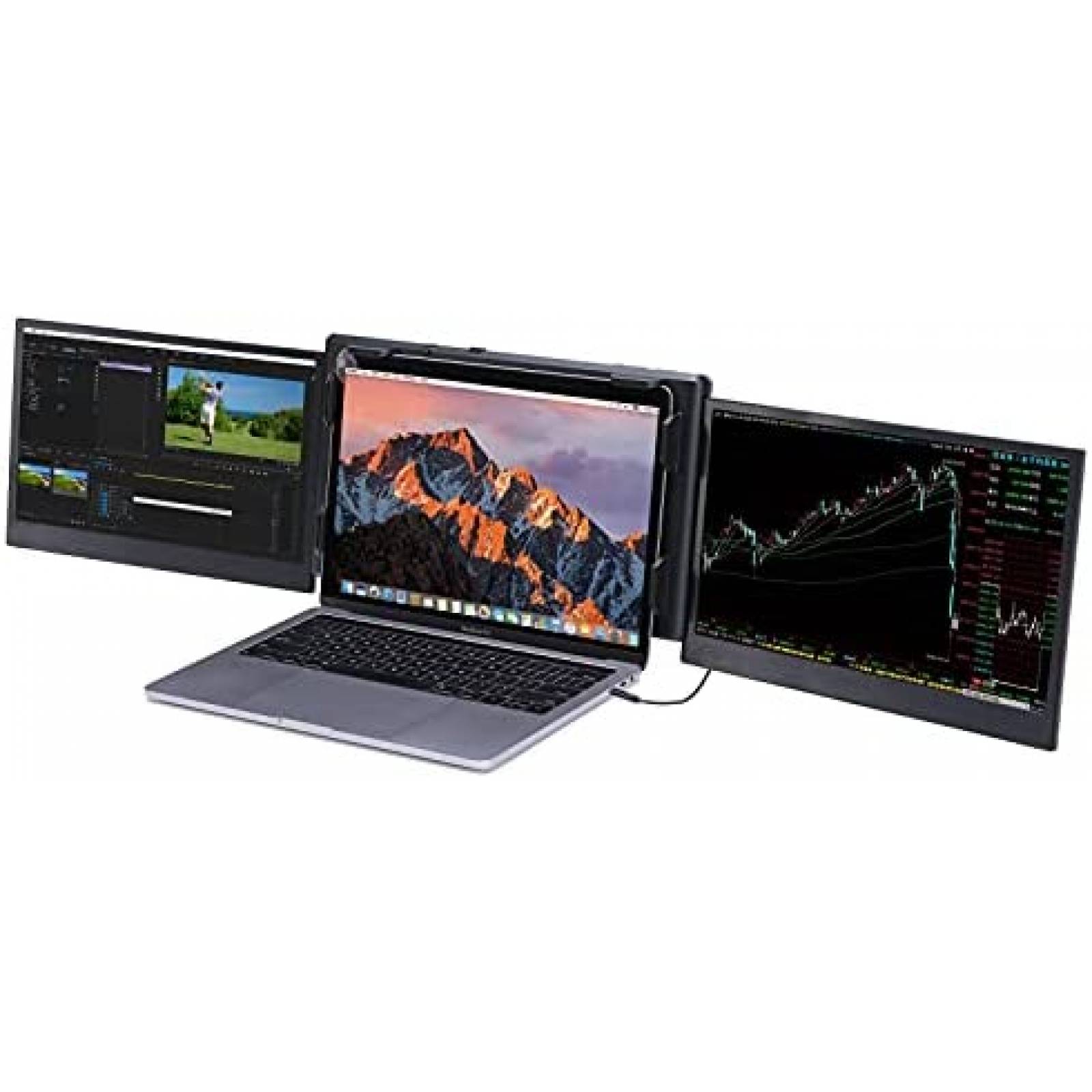 Monitor Para Laptop Gretutu 13.3'' Full HD IPS -Negro