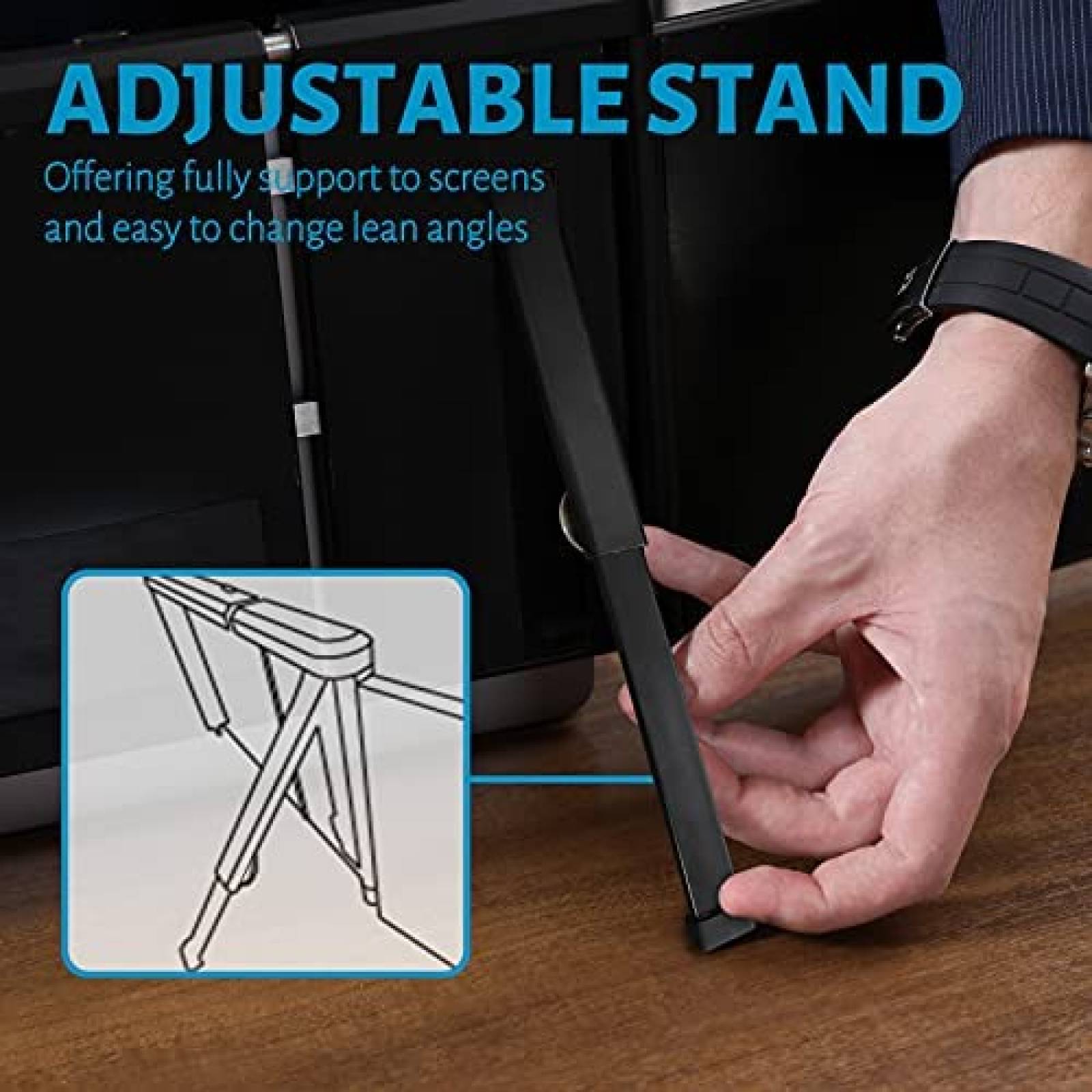 Monitor Para Laptop Gretutu 13.3'' Full HD IPS -Negro