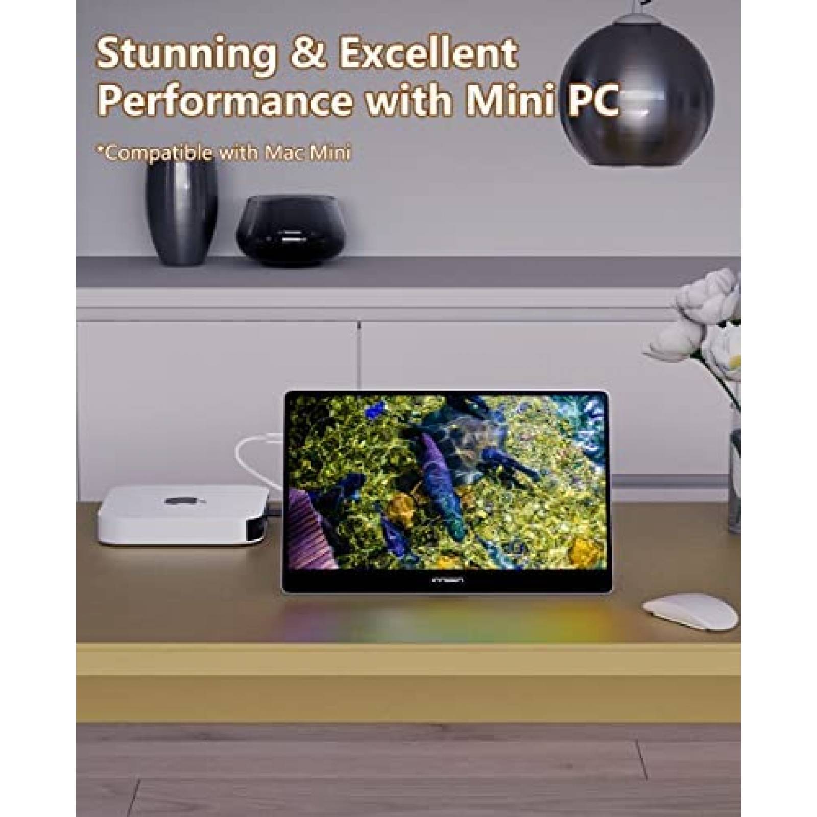 Monitor Portatil INNOCN 15.6'' 1080P FHD HDR -Negro