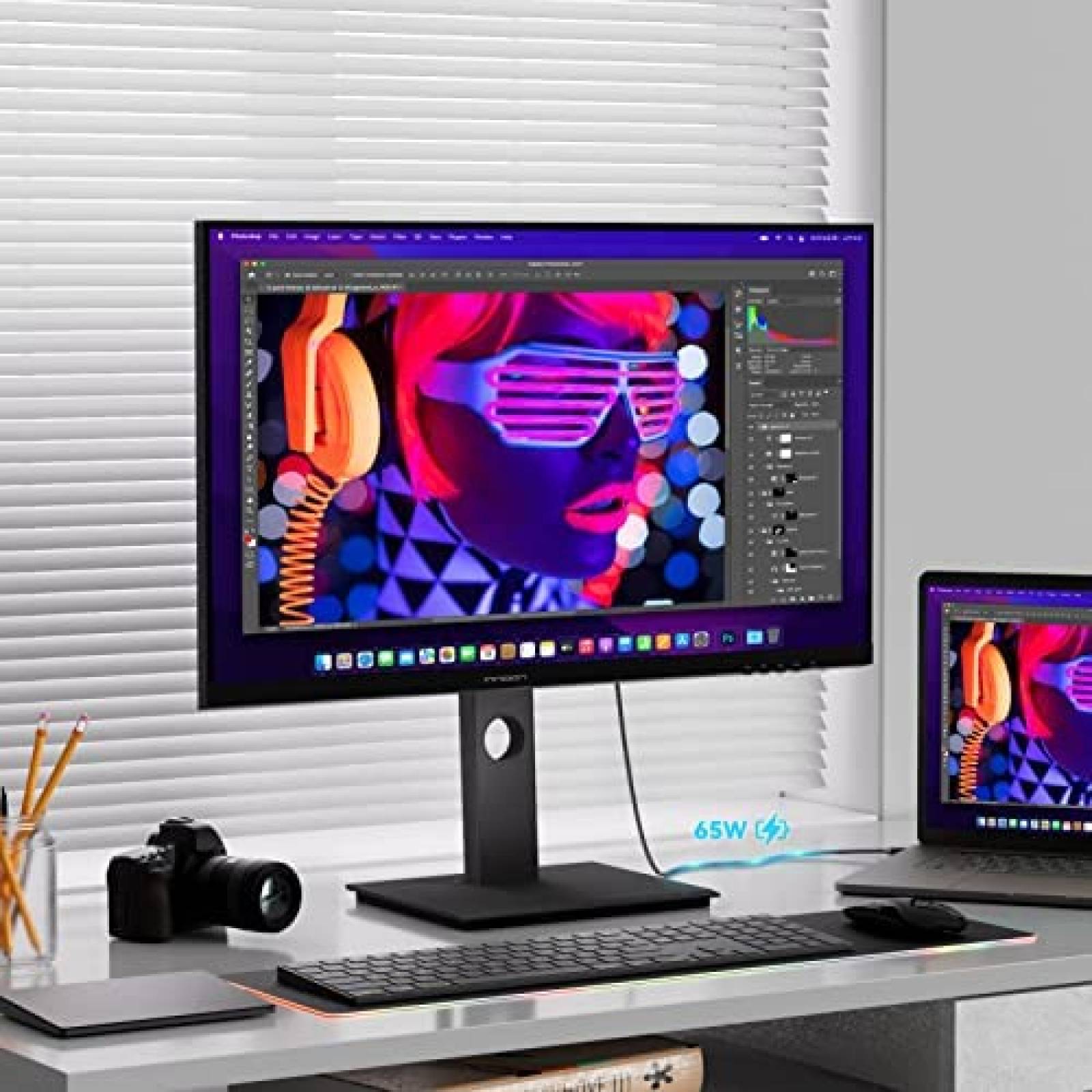 Monitor INNOCN 27'' 4K UHD HDR USB-C 60Hz HDMI -Negro