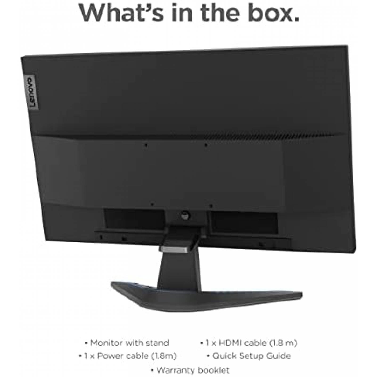 Monitor Gamer Lenovo 23.8'' QHD 100Hz AMD Radeon FreeSync