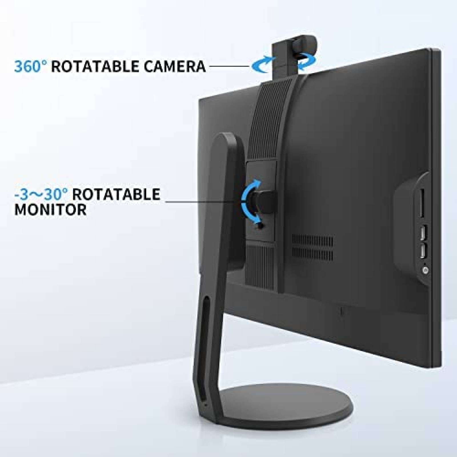 Computadora EUISHIHUA Intel i7 Quad Core 8GB 512GB -Negro