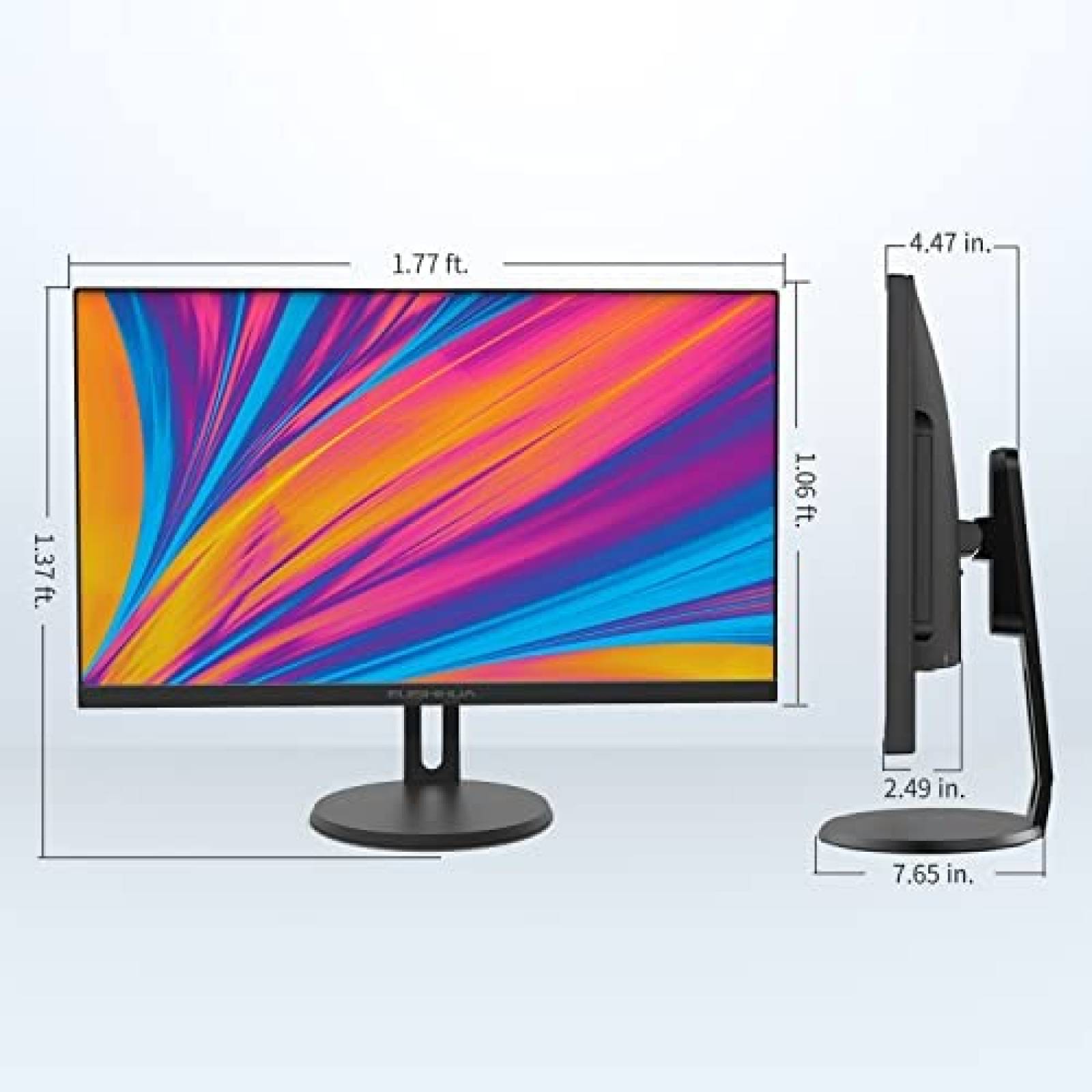 Computadora EUISHIHUA Intel i7 Quad Core 8GB 512GB -Negro