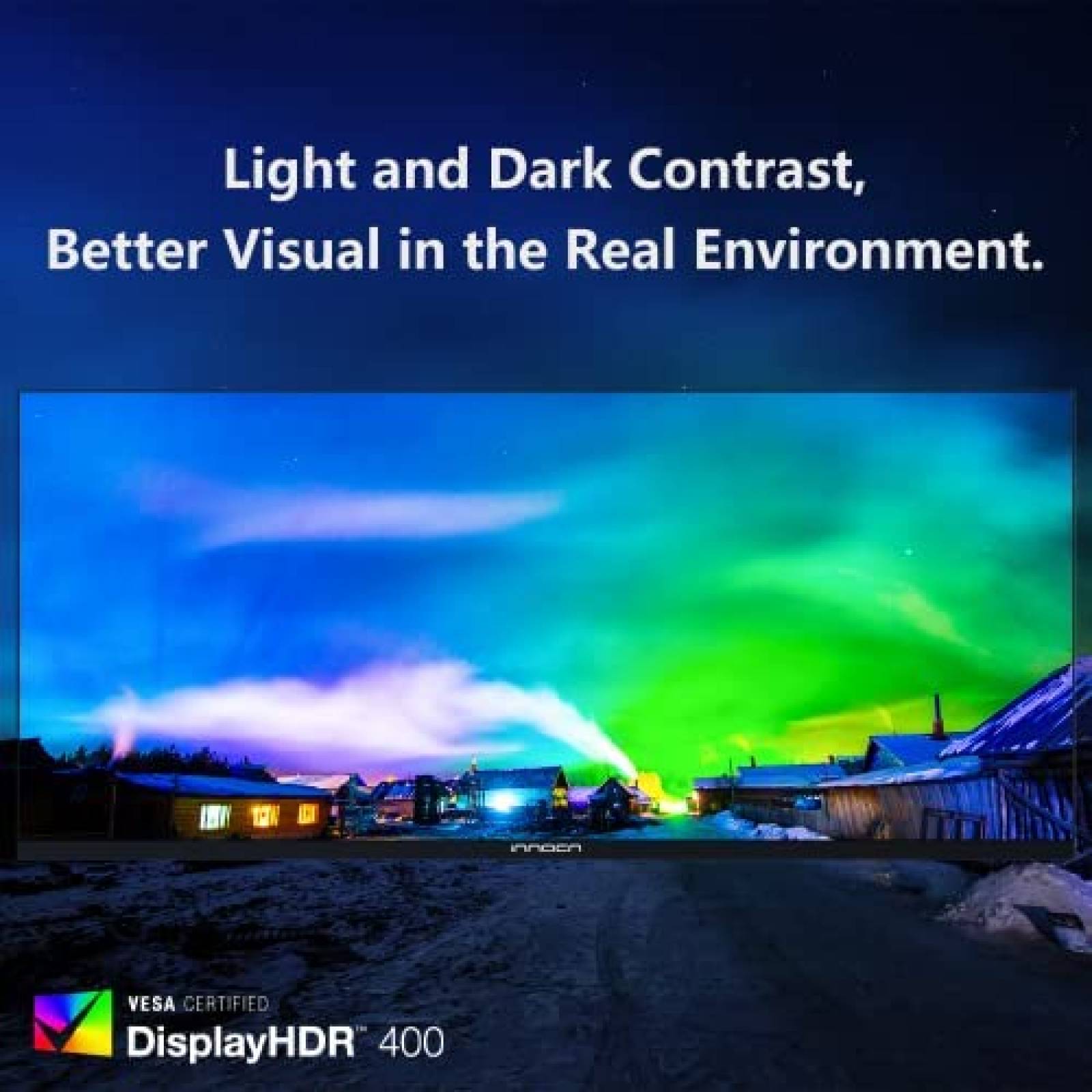 Monitor INNOCN 34'' WQHD 3440x1440 75Hz USB C -Negro