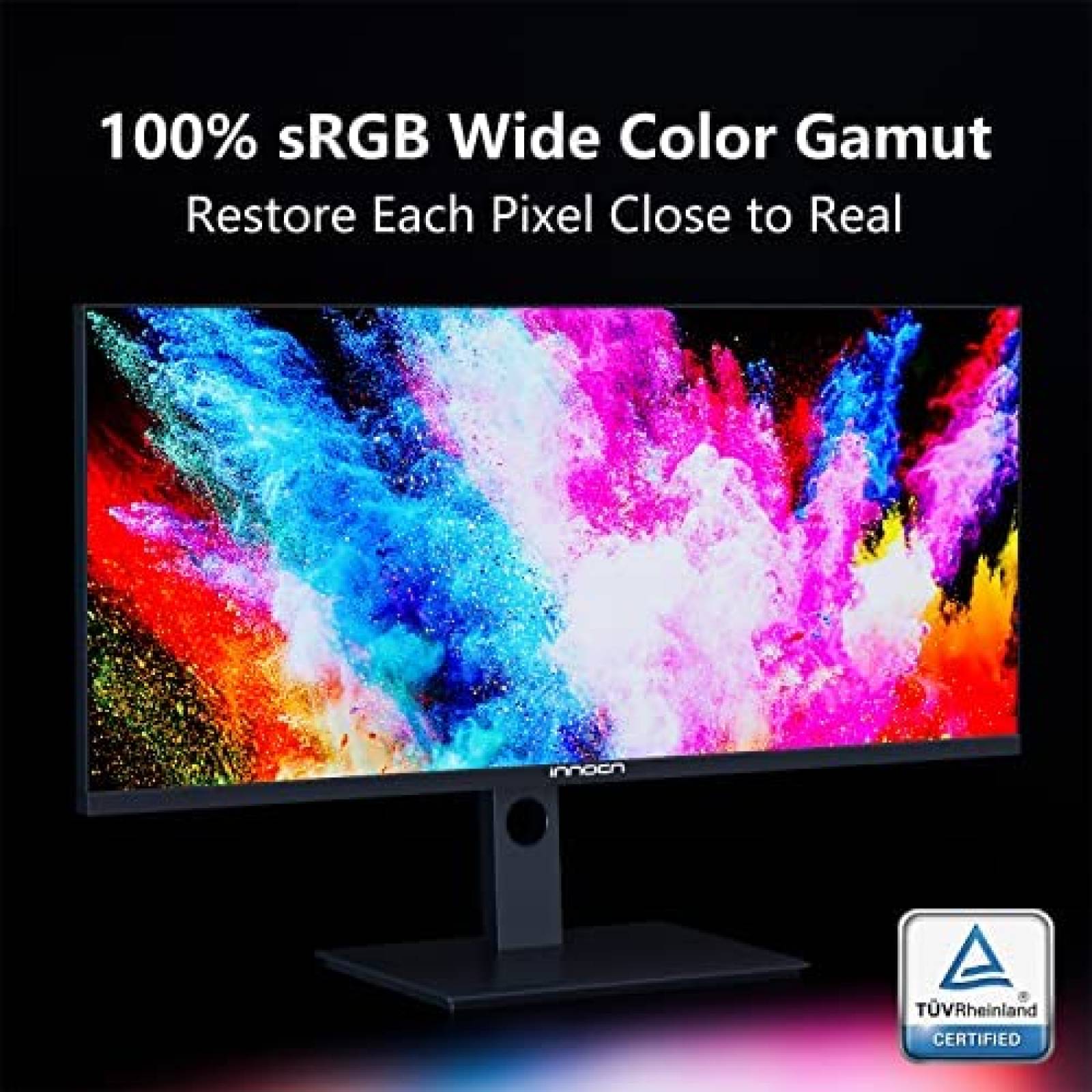 Monitor INNOCN 34'' WQHD 3440x1440 75Hz USB C -Negro