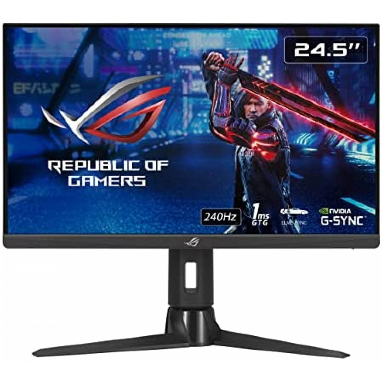 Monitor Gamer ASUS 24.5'' 240Hz 1ms USB C 1080P HDR -Negro