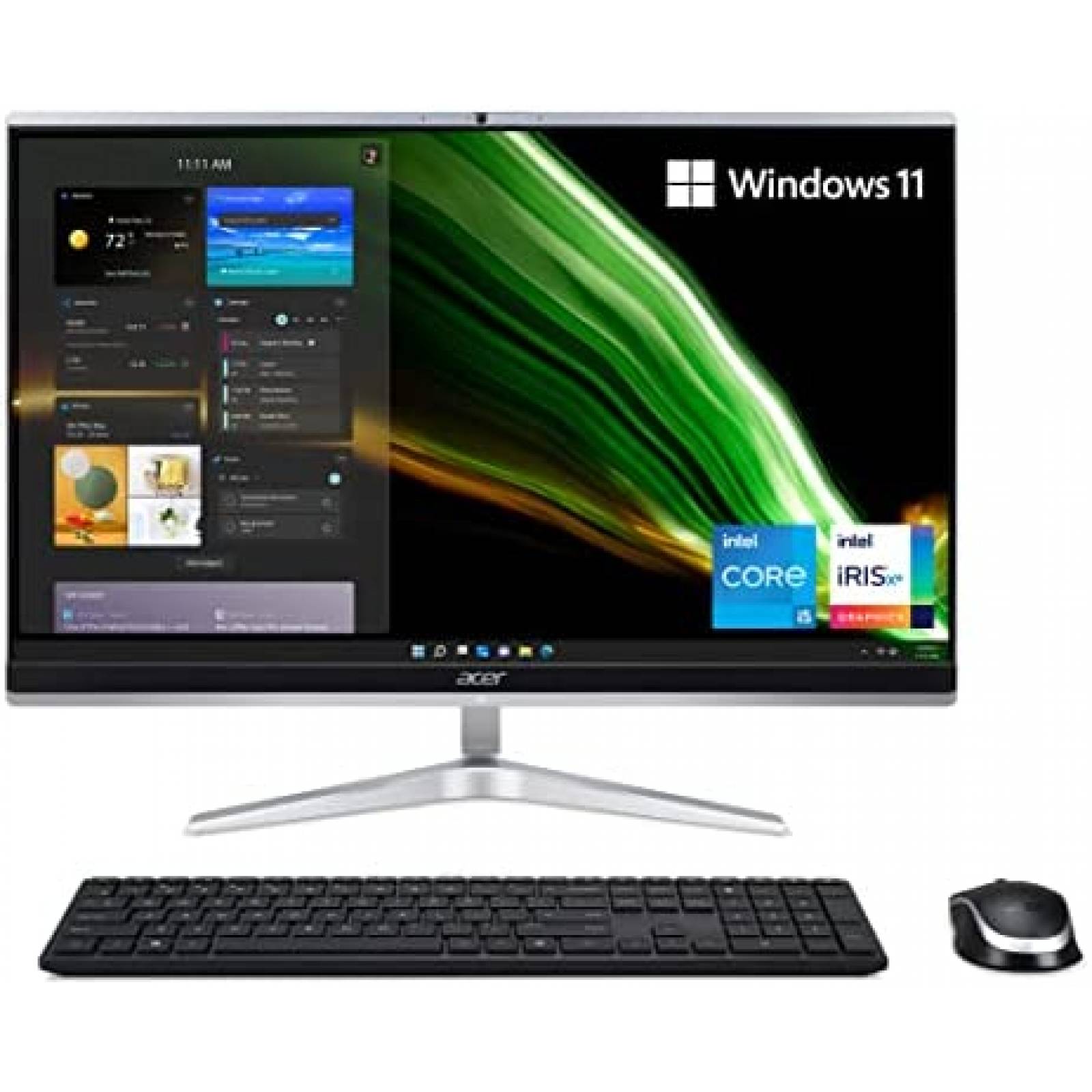 Desktop Acer Aspire 23.8'' i5 8GB 512GB W11H+Mouse & Teclado