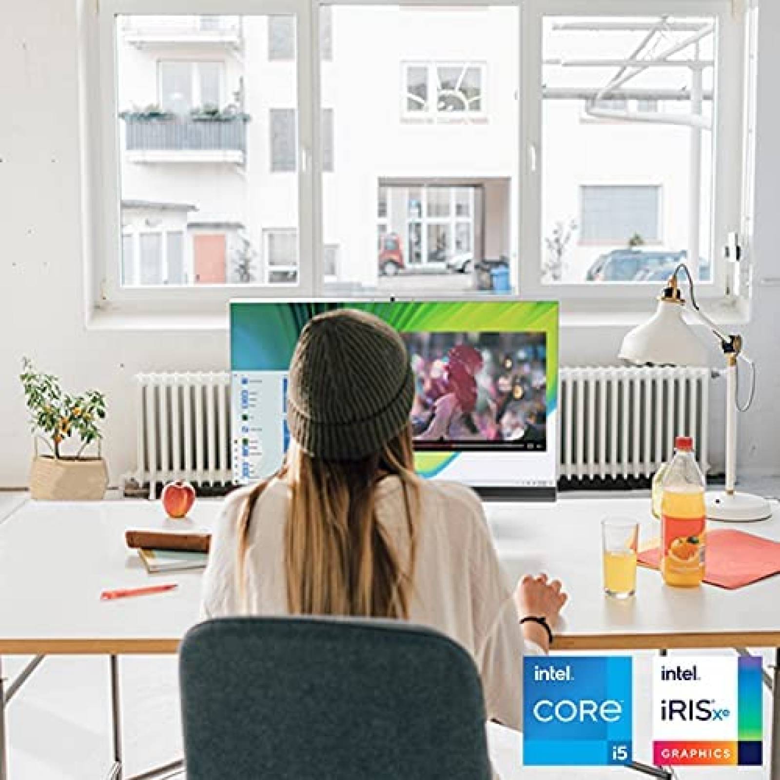 Desktop Acer Aspire 23.8'' i5 8GB 512GB W11H+Mouse & Teclado