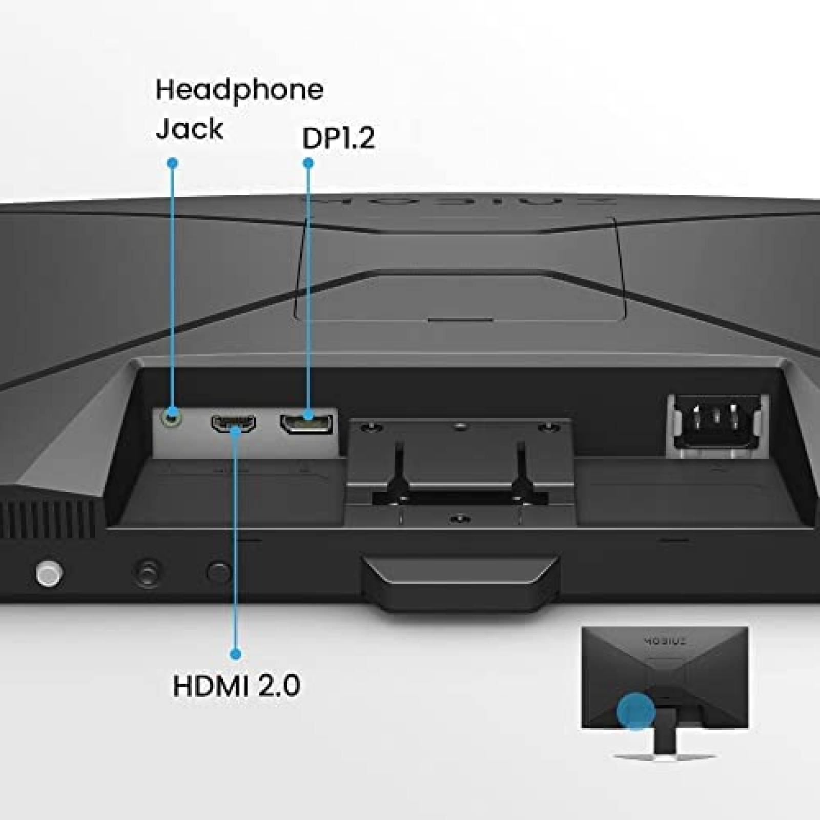 Monitor BenQ Mobius EX240N 24 Pulgadas Full HD -Negro