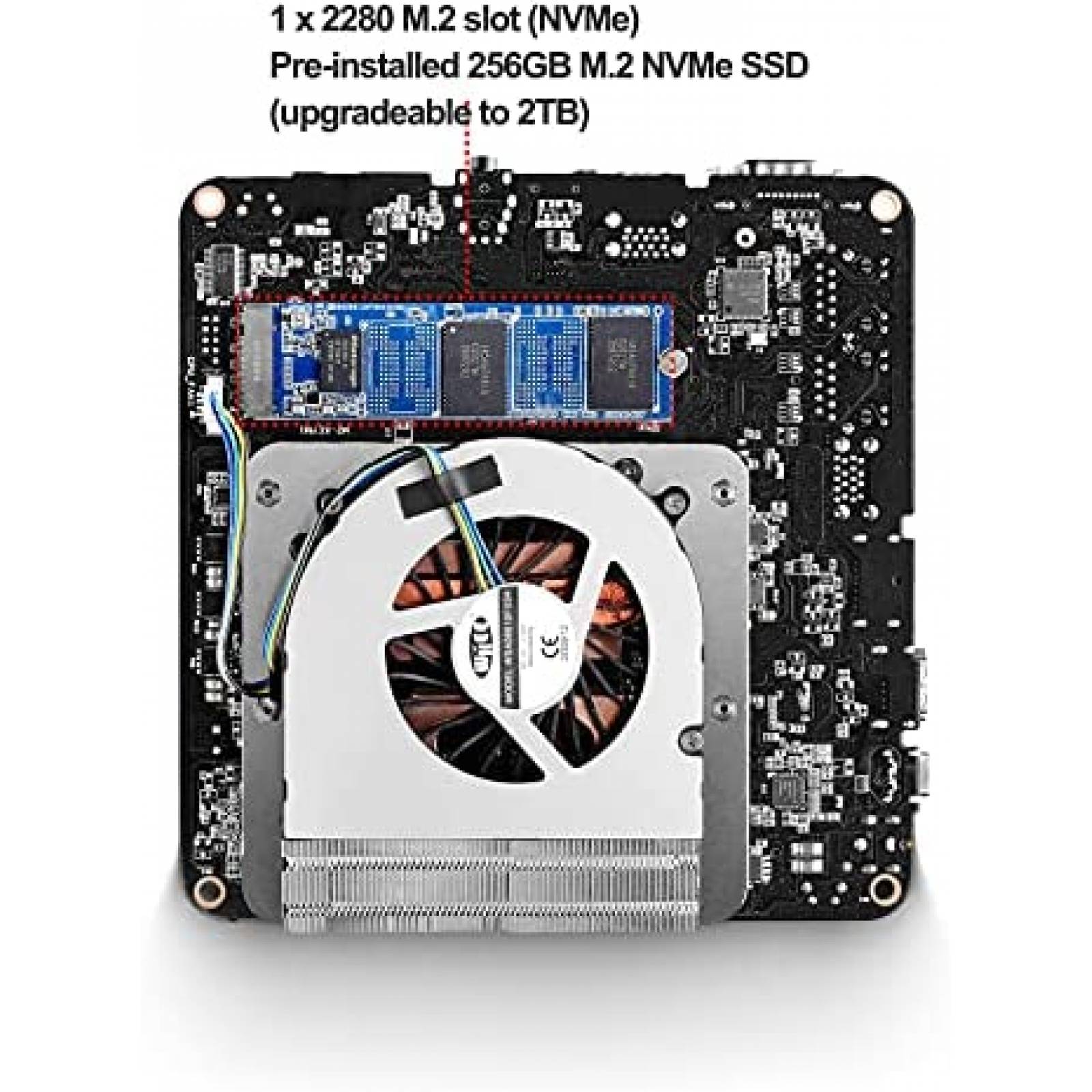 Mini PC Minix NGC-5 i5 8GB 256GB SSD W10 Pro -Negro