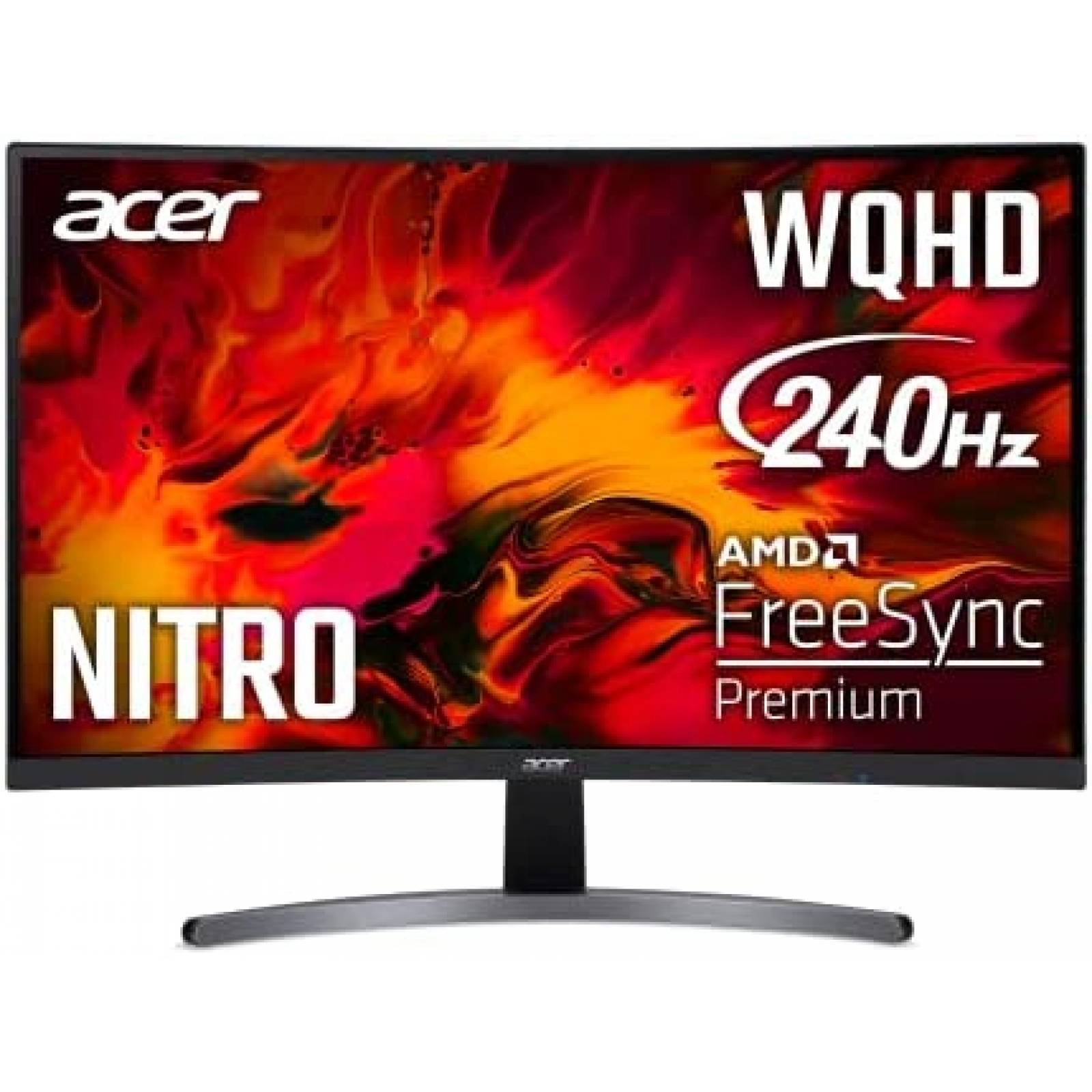 Monitor Curvo Acer Nitro ED271U de 27'' 2560 x 1440 -Negro