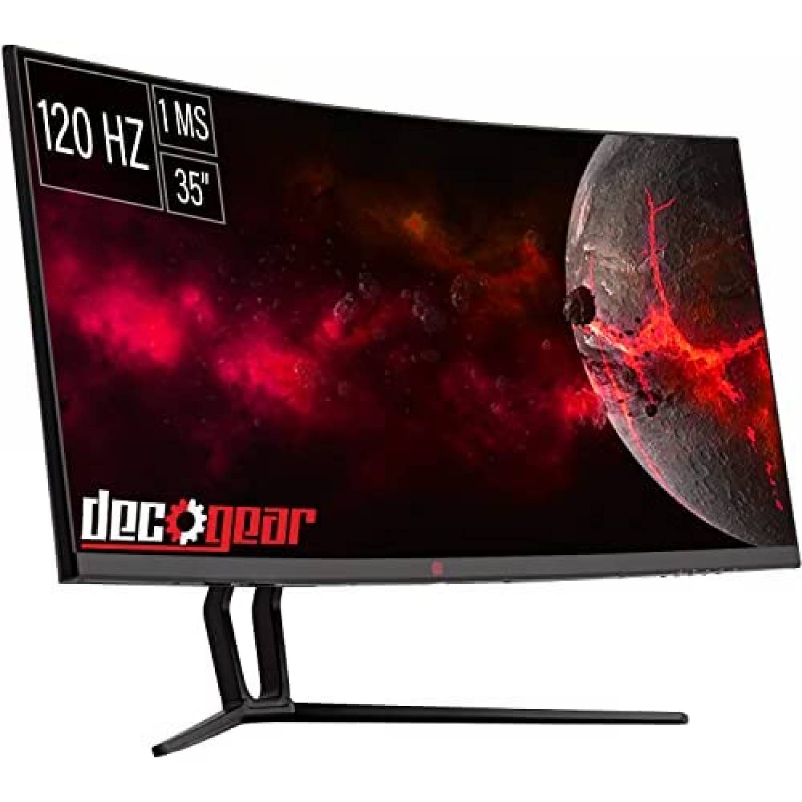 Monitor Gamer Curvo Deco Gear 35'' 3440x1440 120Hz 1ms