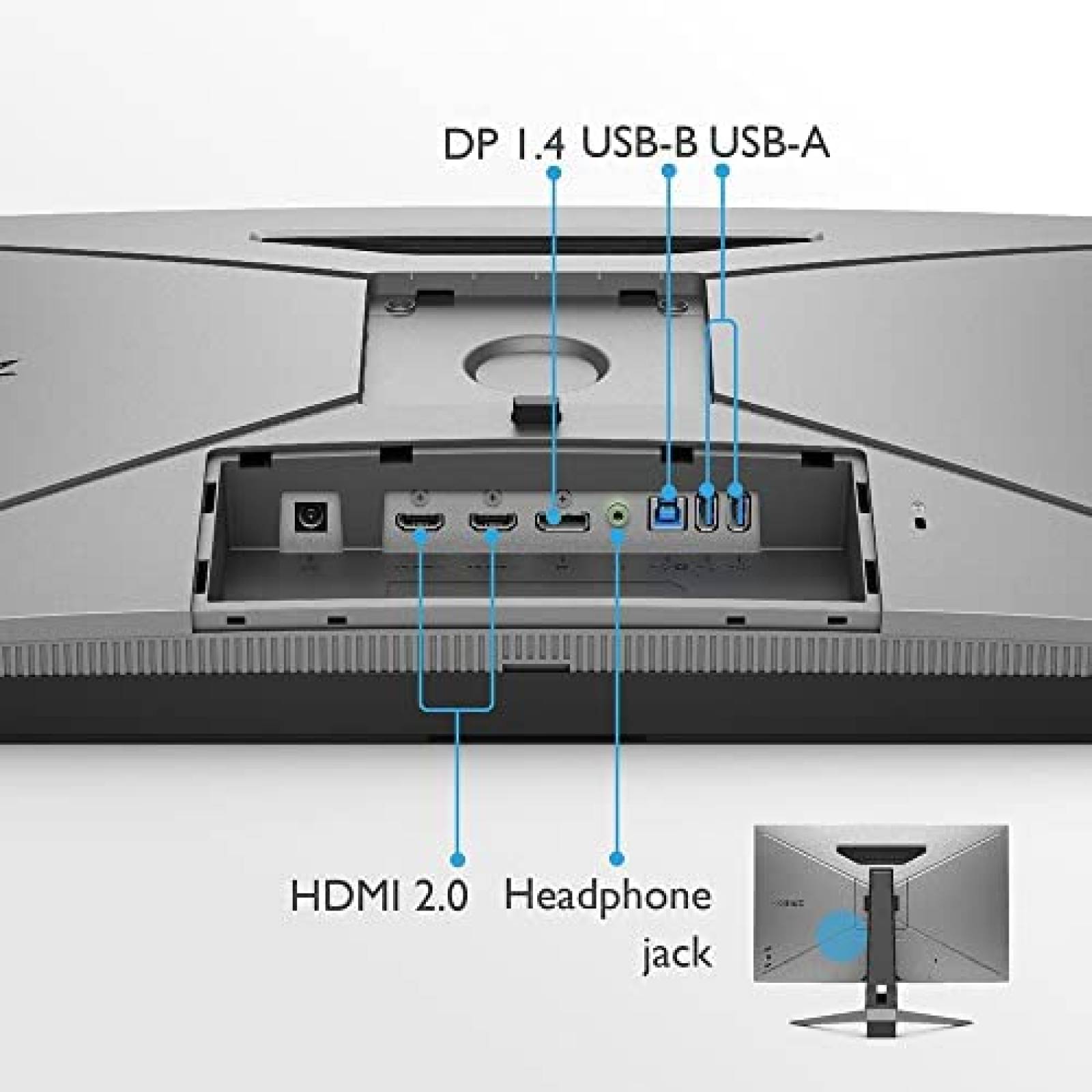 Monitor Gamer BenQ 27'' 1440P 2560x1440 165Hz -Negro