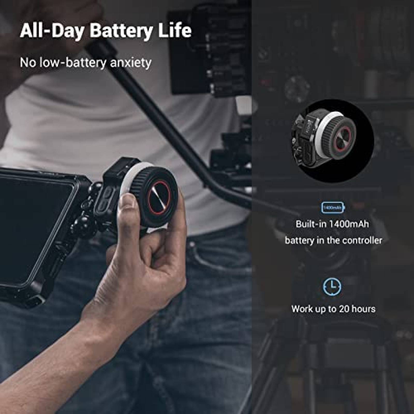 Sistema de Enfoque para Lente Smallrig MagicFlz 100m -Negro