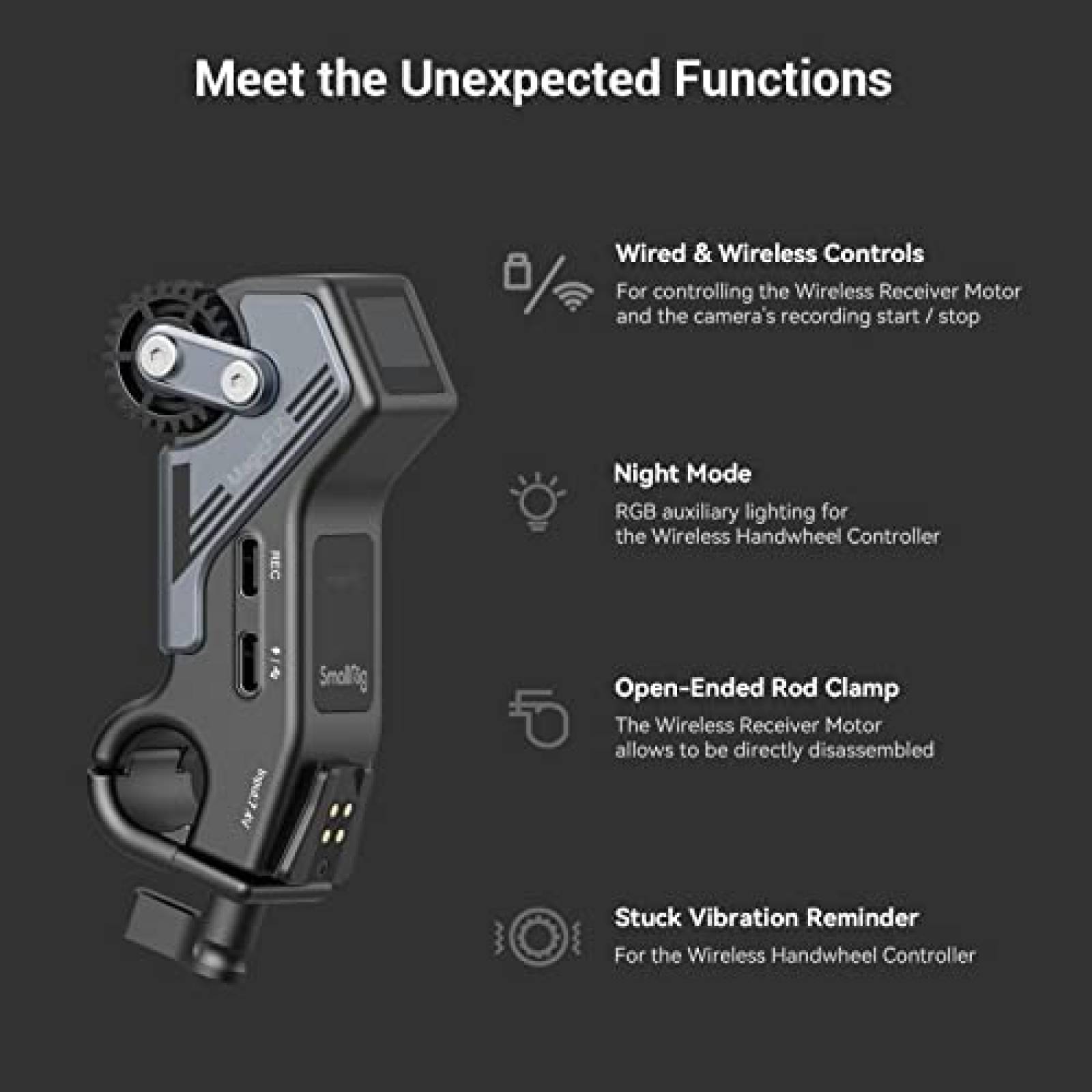 Sistema de Enfoque para Lente Smallrig MagicFlz 100m -Negro