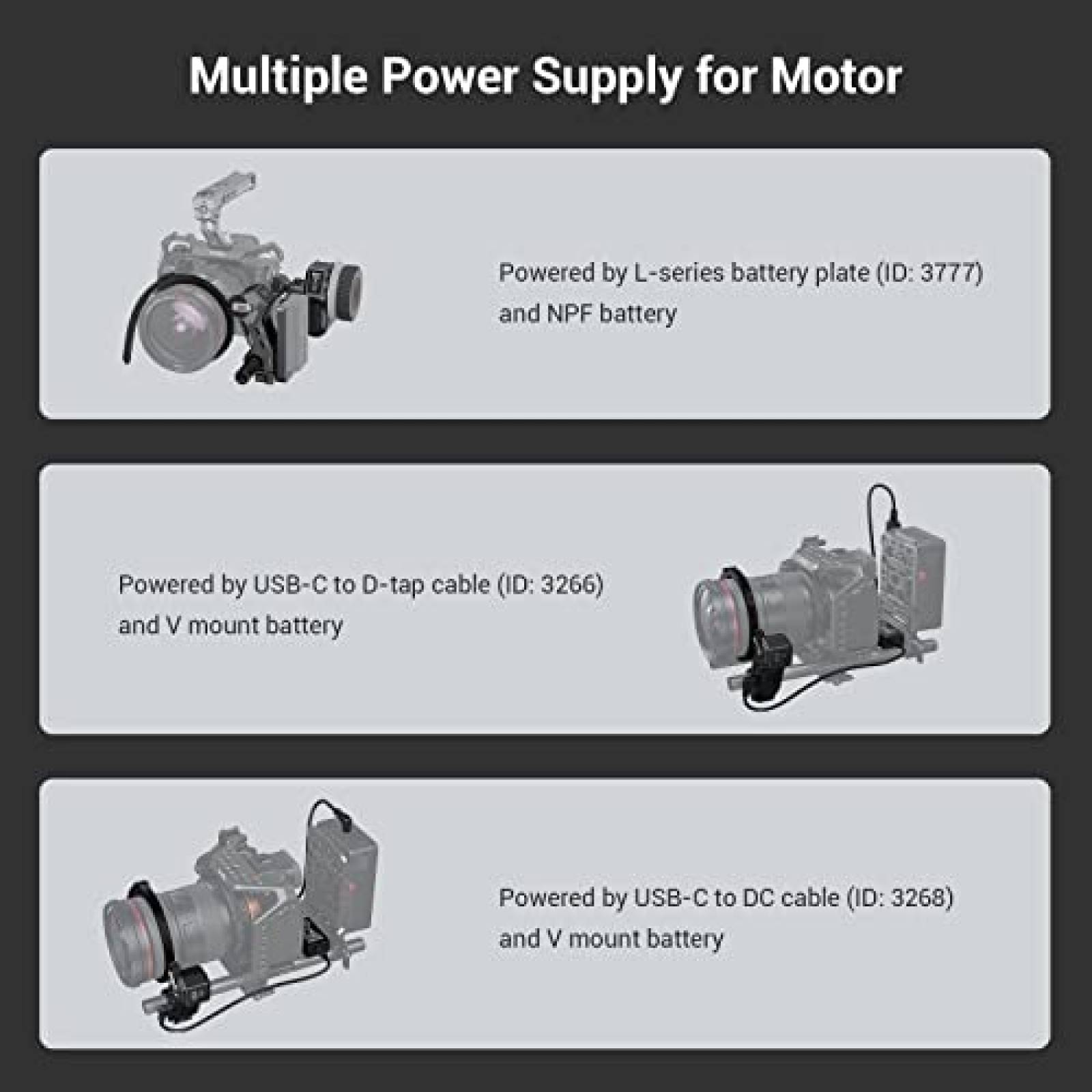 Sistema de Enfoque para Lente Smallrig MagicFlz 100m -Negro