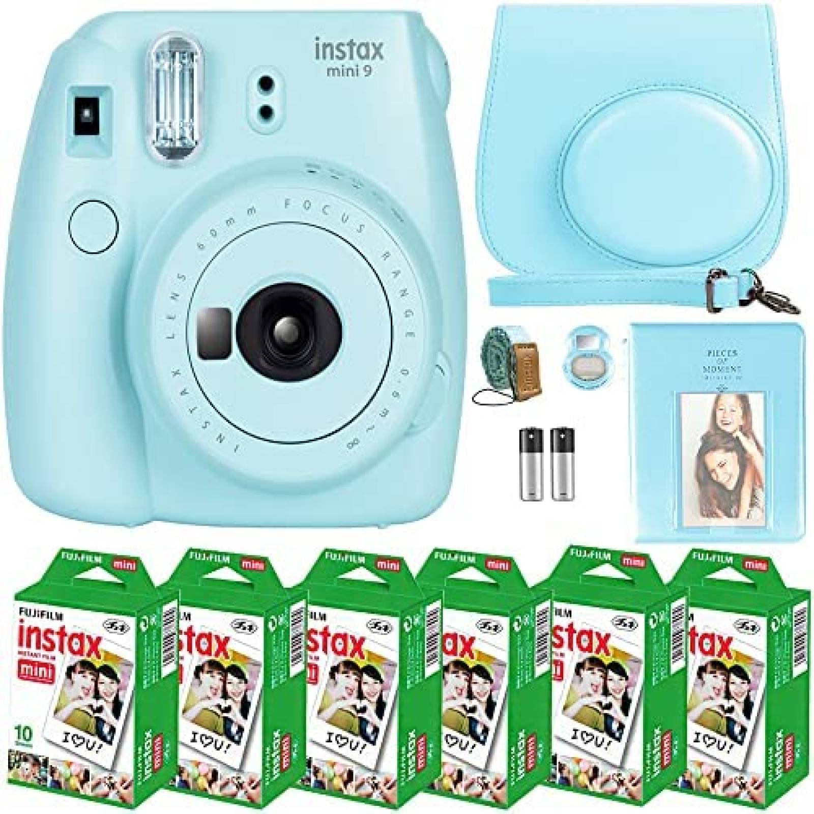 Camara Digital FujiFilm Instax Mini 9 Estuche Kit Accesorios