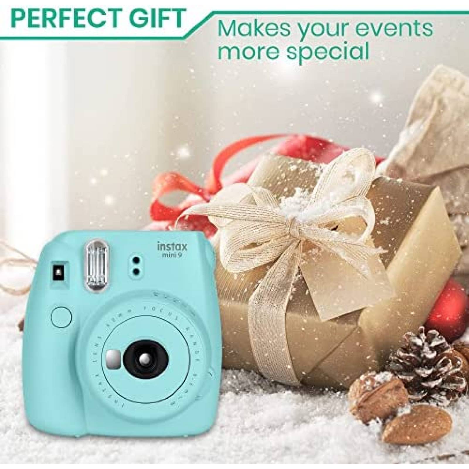 Camara Digital FujiFilm Instax Mini 9 Estuche Kit Accesorios
