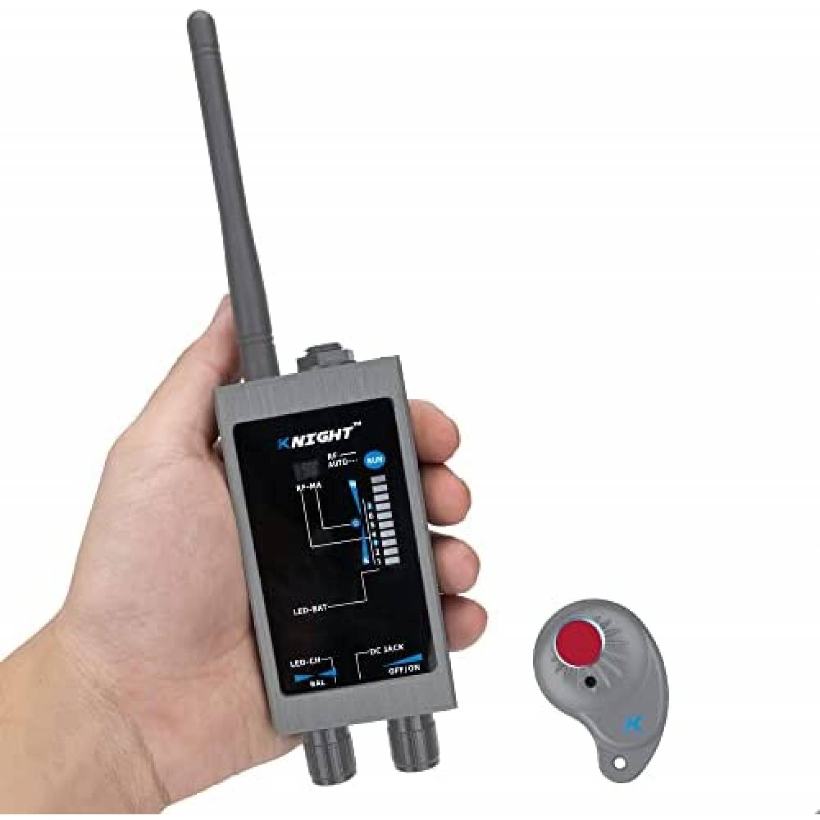 Detector De Dispositivos Ocultos KNIGHT Camara Oculta -Gris
