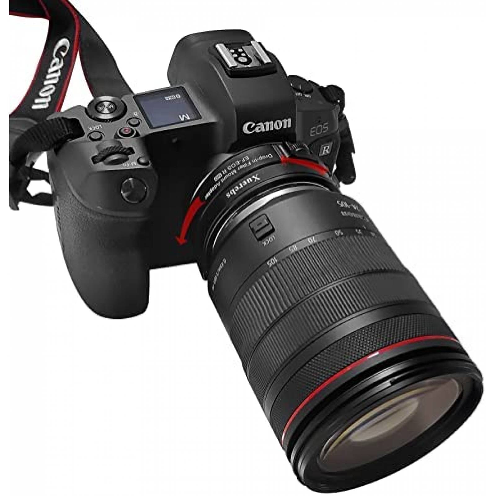 Adaptador de Auto Enfoque Xuerebs con Filto ND -Negro