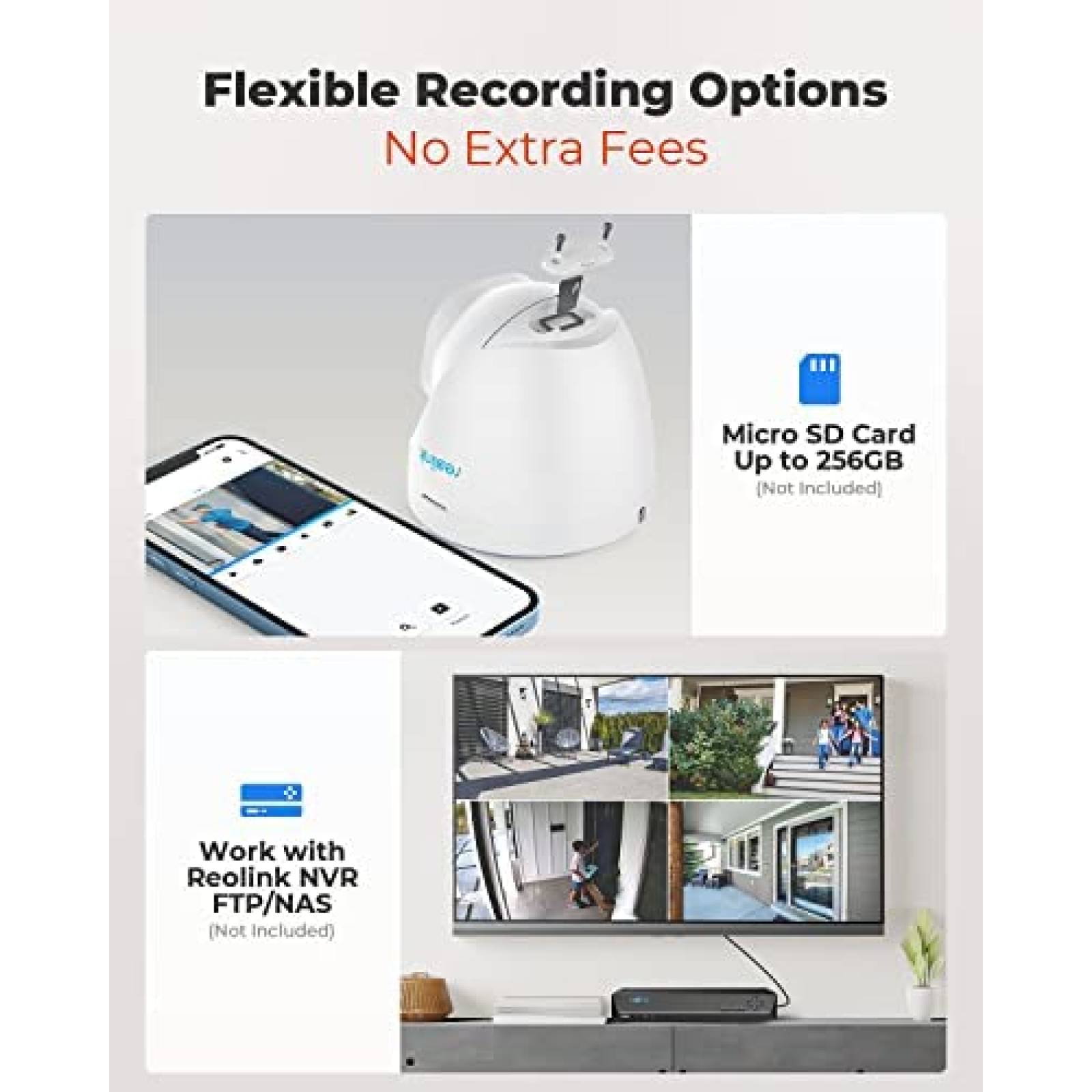 Camara de Seguridad REOLINK RLC-820A Exterior Domo -Paquete