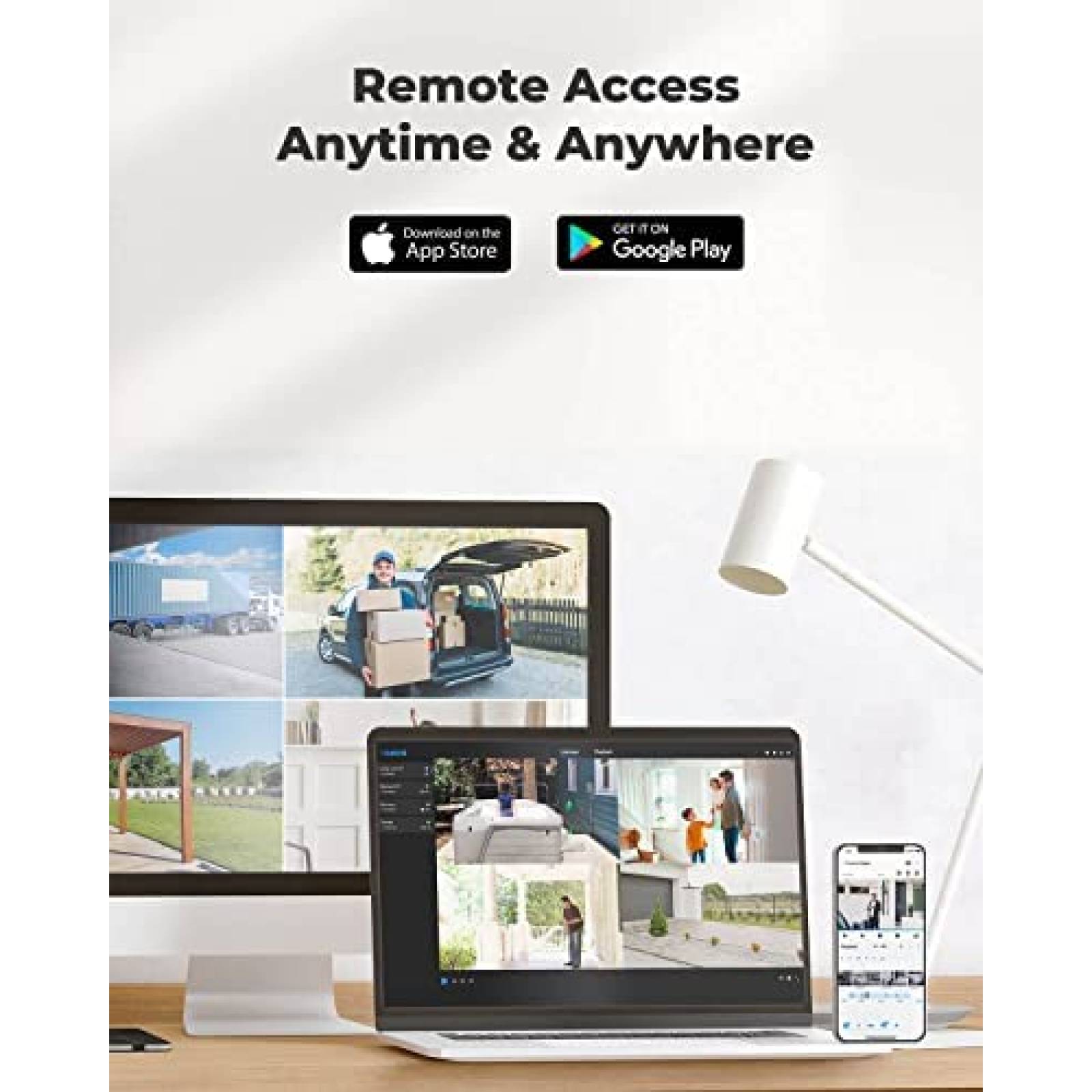 Camara de Seguridad REOLINK RLC-820A Exterior Domo -Paquete