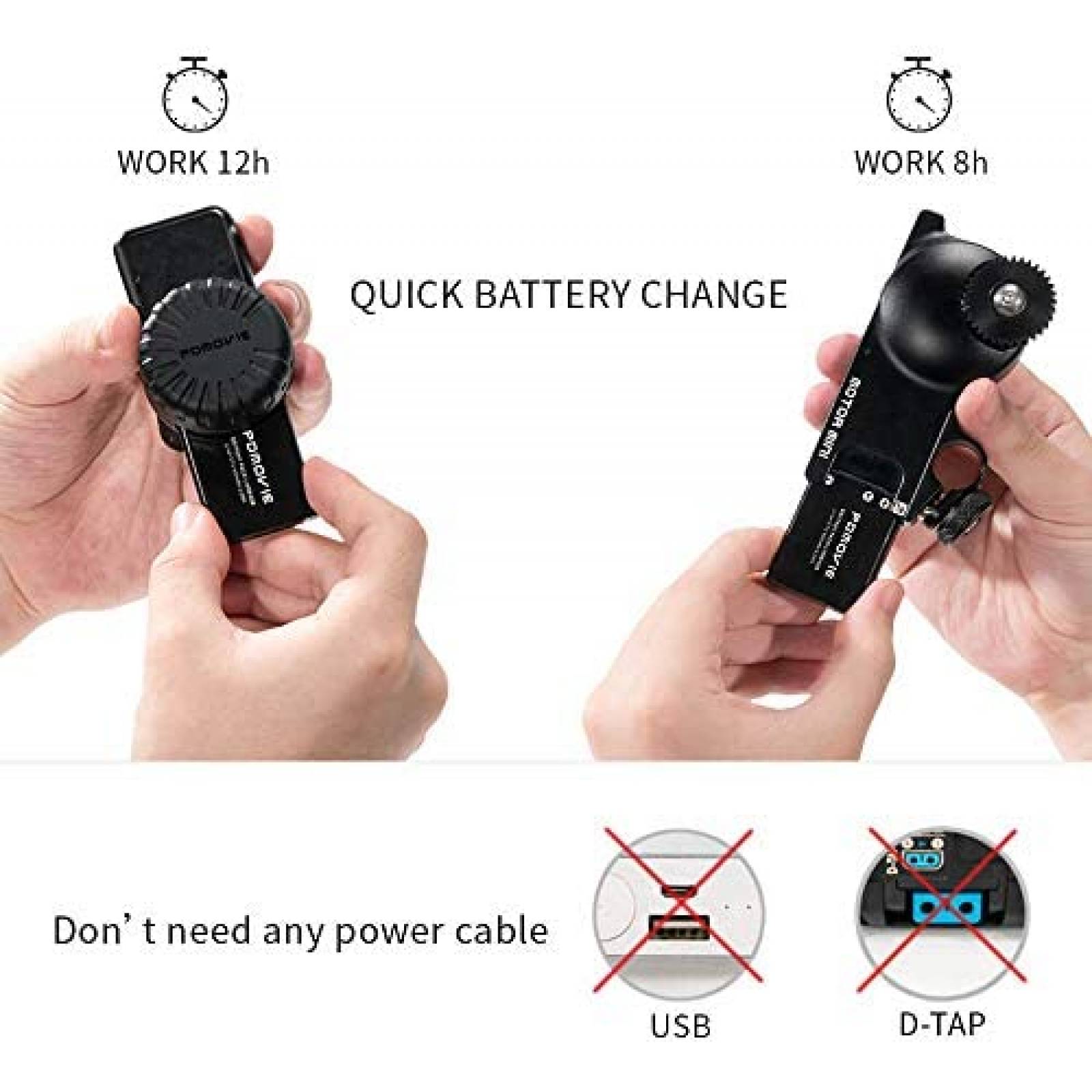 Sistema de Seguimiento Enfoque PDMOVIE Live Air 2 100mts