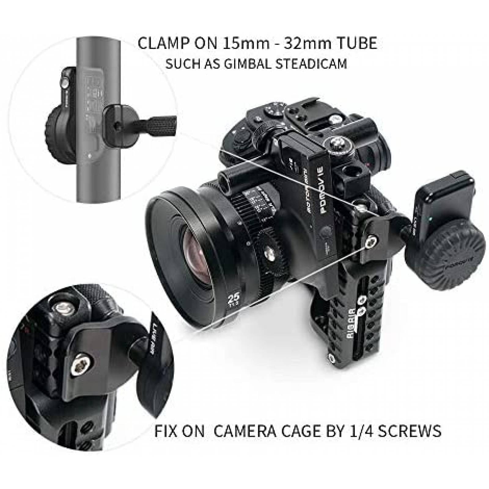 Sistema de Seguimiento Enfoque PDMOVIE Live Air 2 100mts