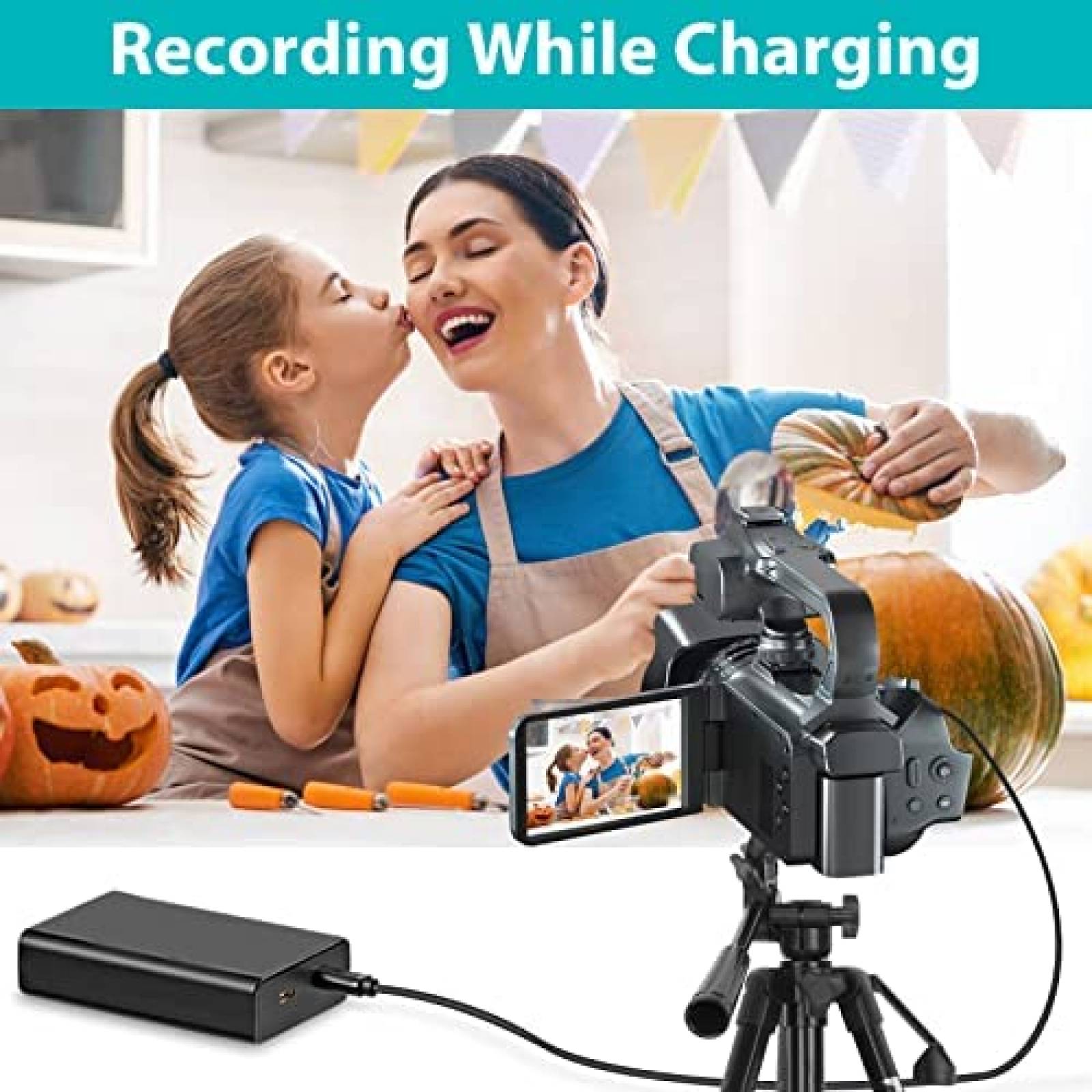 Videocamara 4K XIYXIN 64MP Stream Touch Screen App Control