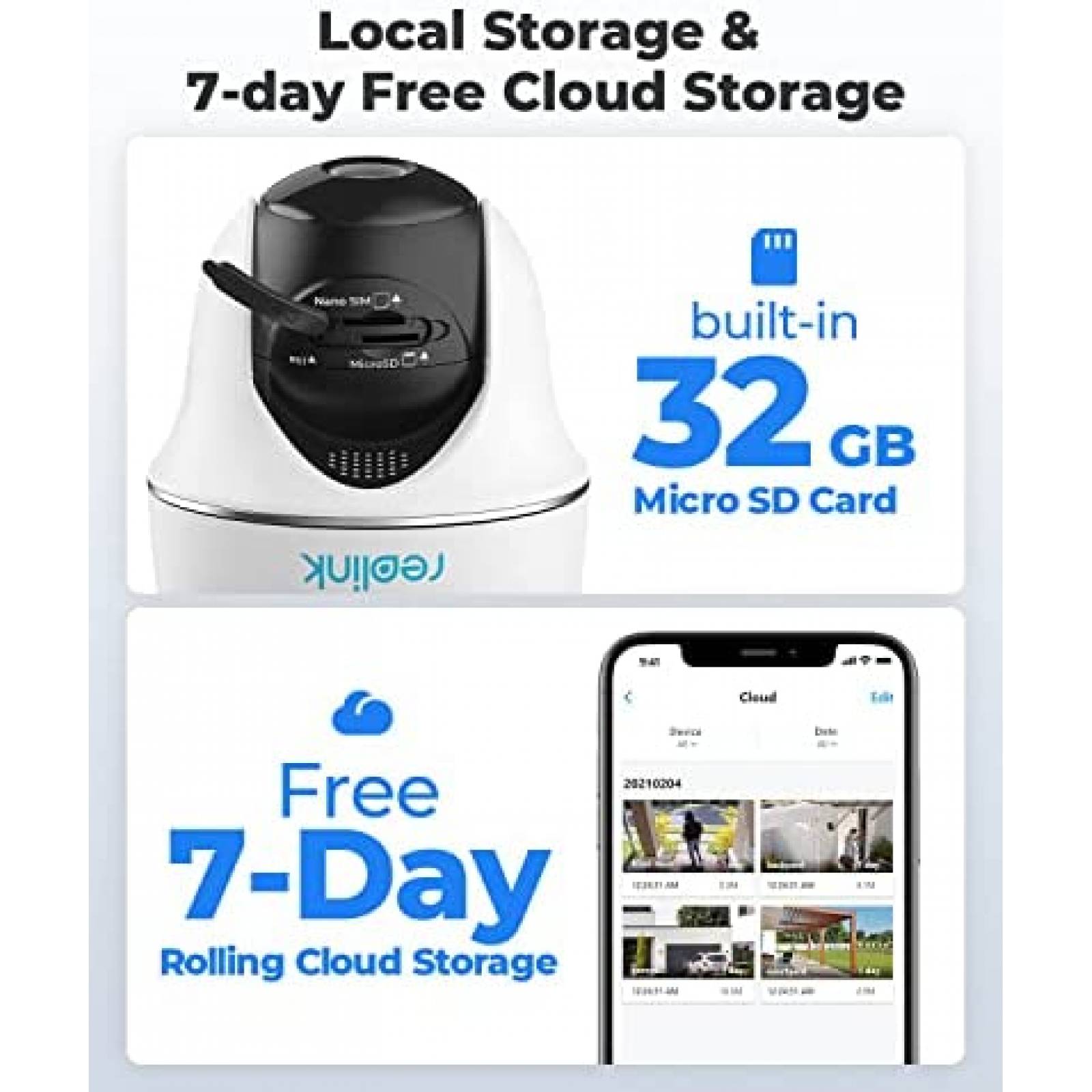 Camara de Seguridad REOLINK Go PT Plus 2K HD Vision Nocturna