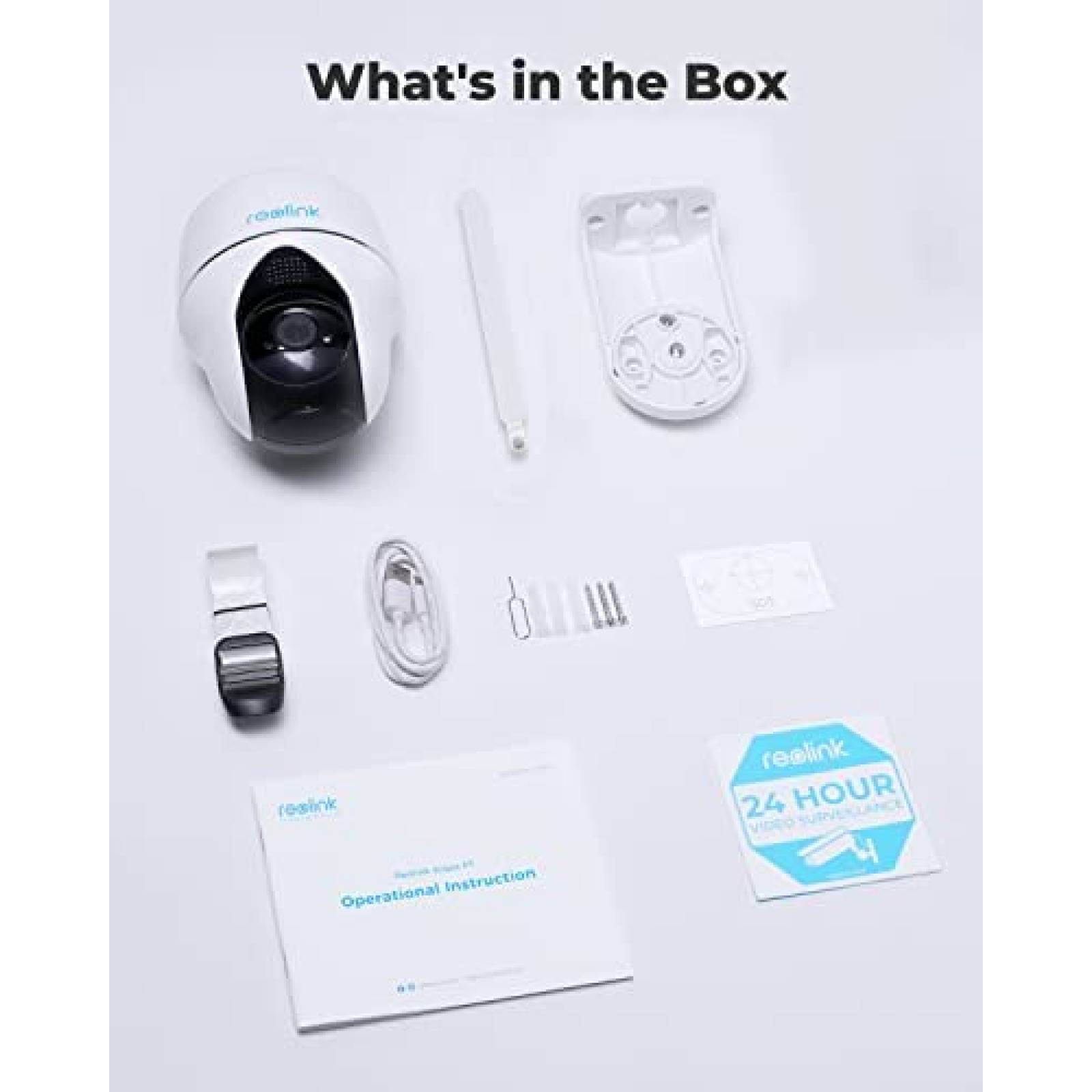 Camara de Seguridad REOLINK Go PT Plus 2K HD Vision Nocturna