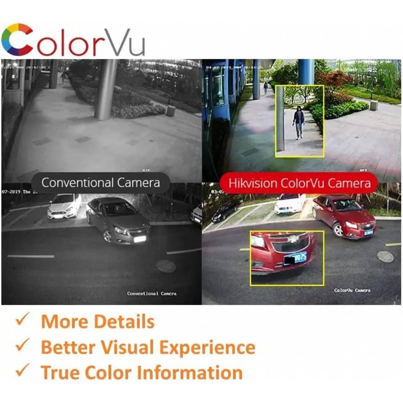 Camara de Seguridad Real HD DS-2CD2387G2-LU Exterior IP 8MP
