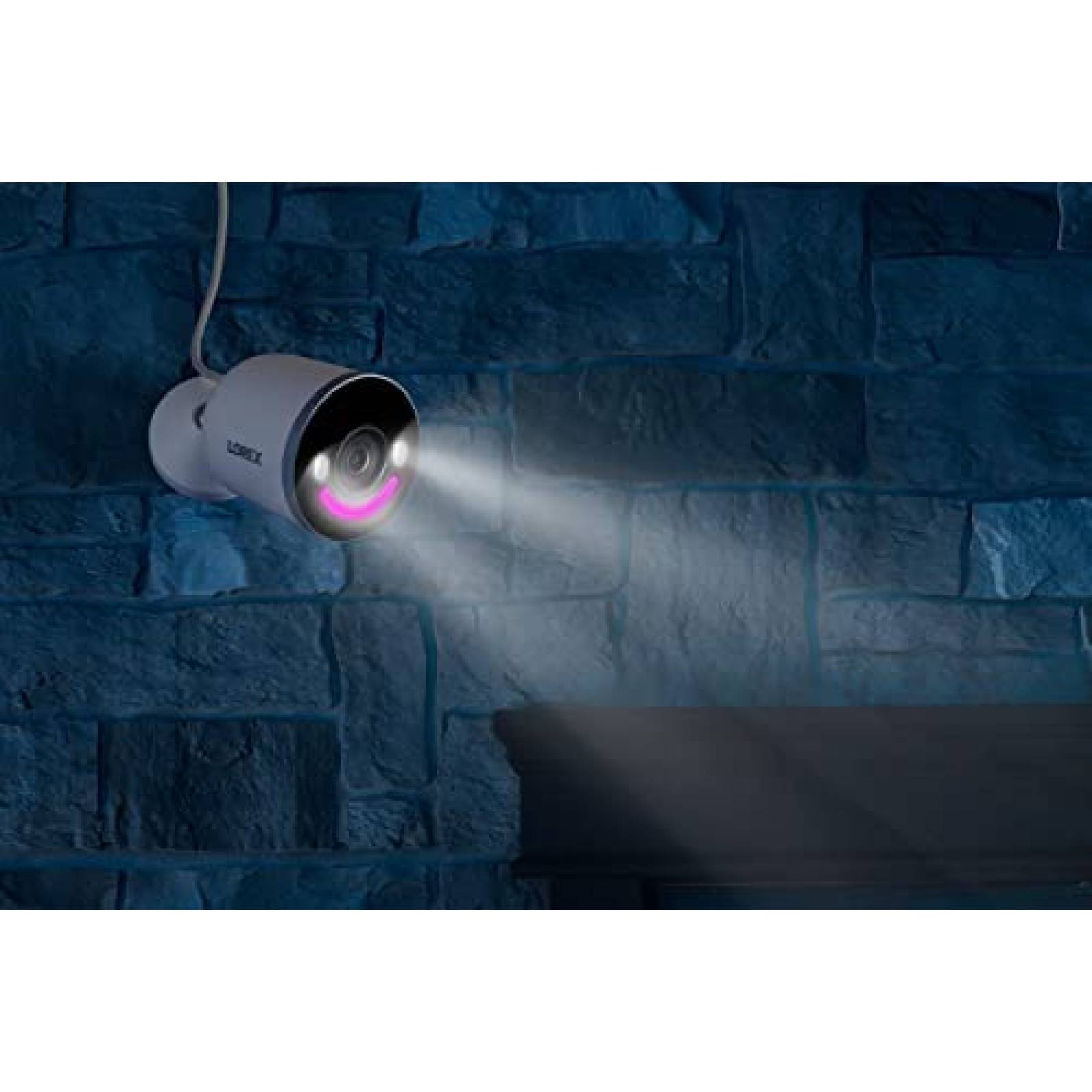 Camara de Seguridad Lorex 4K LED Interior Exterior WiFi