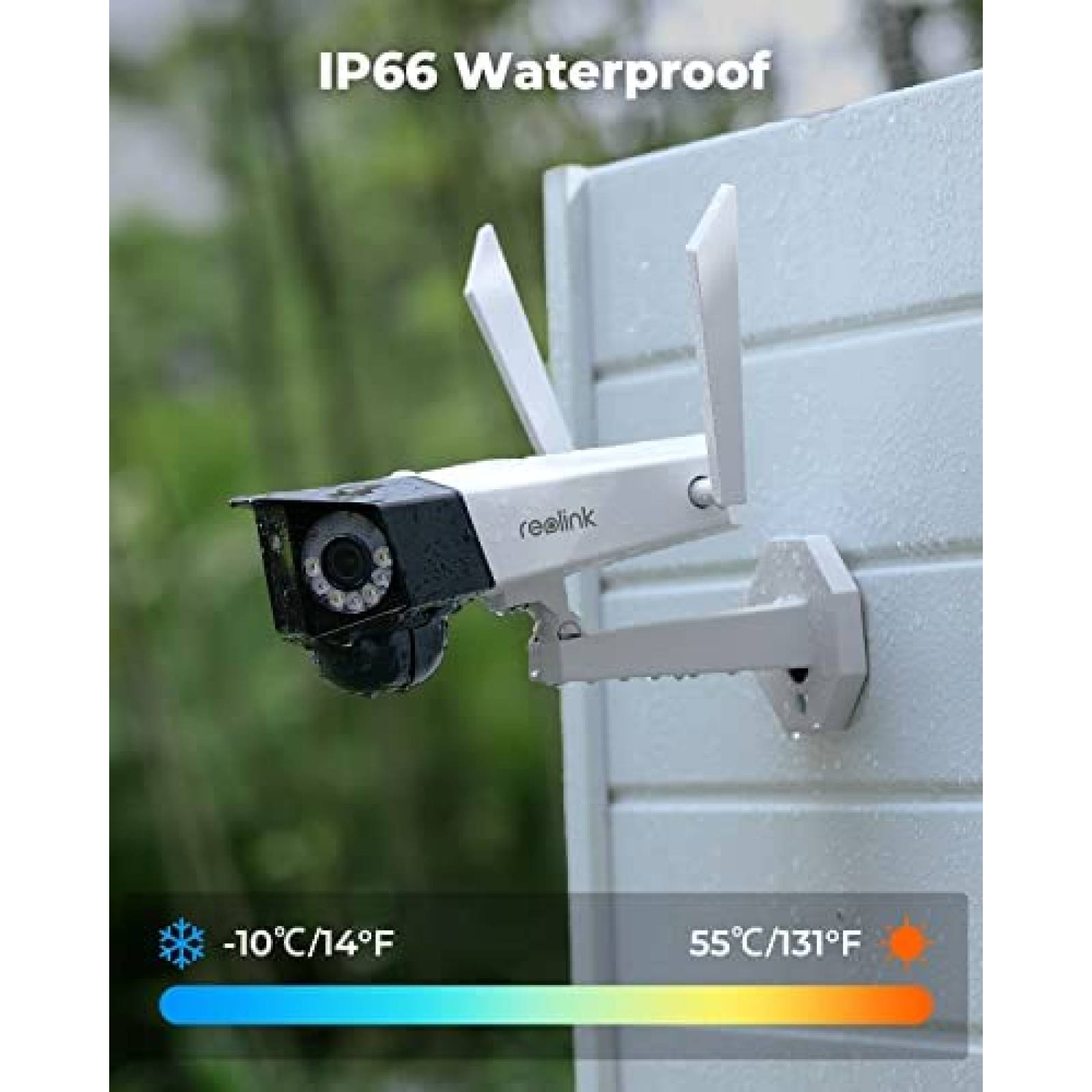 Camara de Seguridad Reolink Duo 4G Exterior Inalambrica IP66