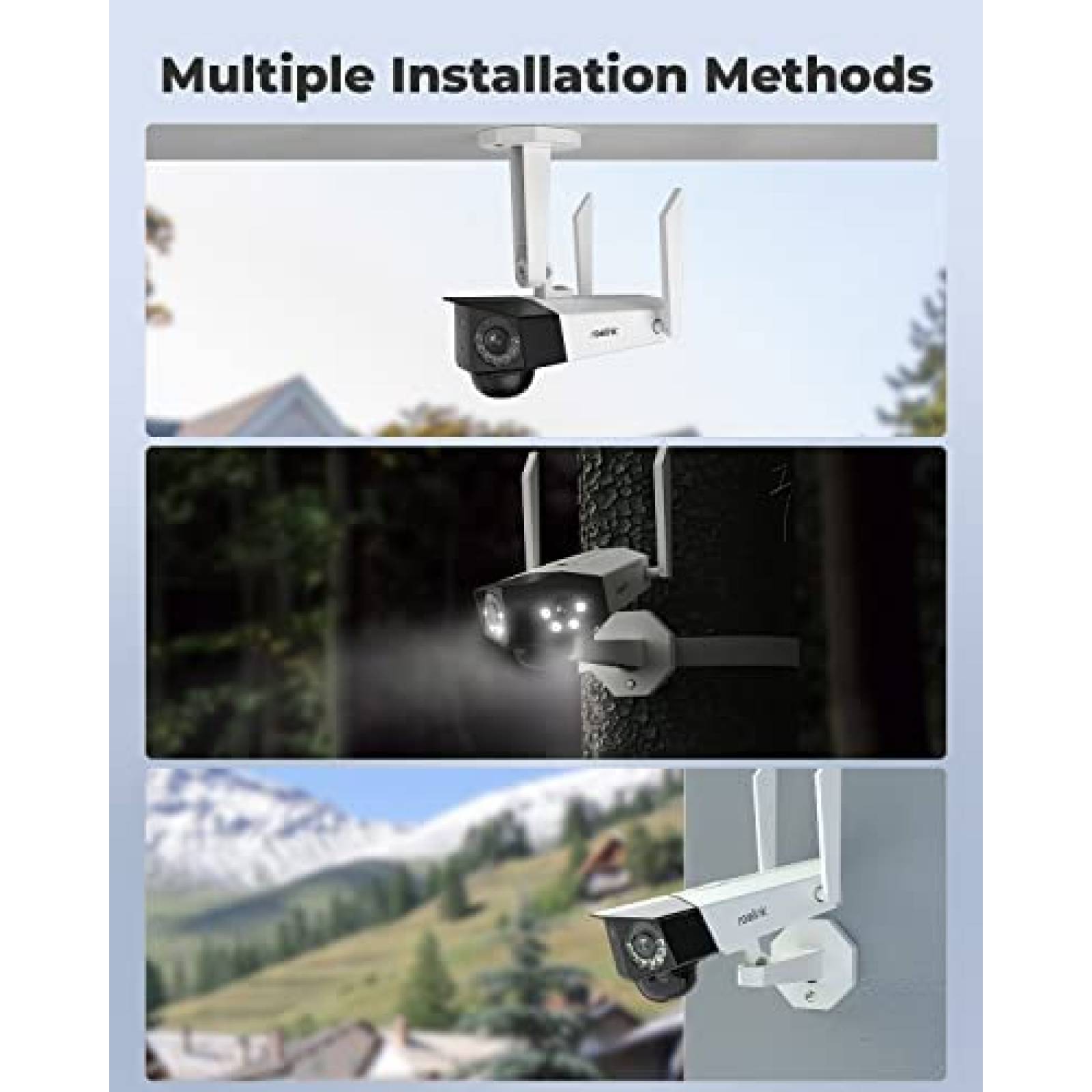 Camara de Seguridad Reolink Duo 4G Exterior Inalambrica IP66