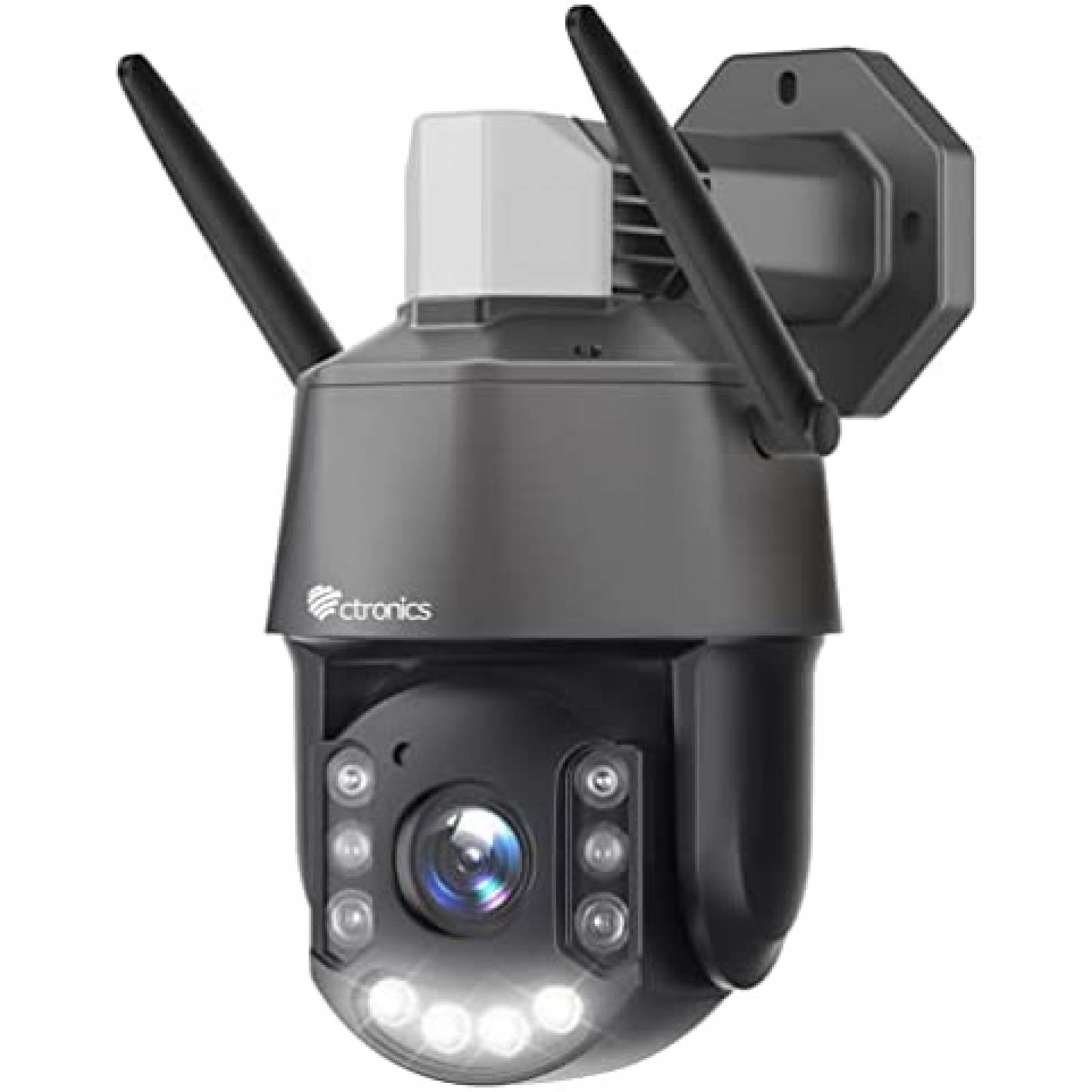 Camara de Seguridad Ctronics Zoom optico 30x 5MP IP66 -Gris