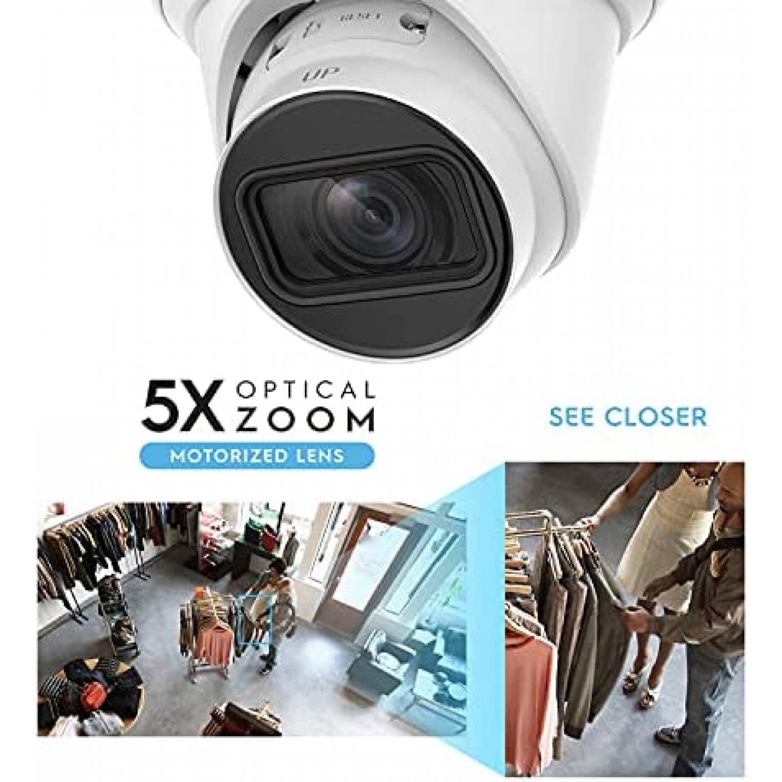 Camara de Seguridad Amcrest IP8M-VT2779EW 4K IP PoE Exterior