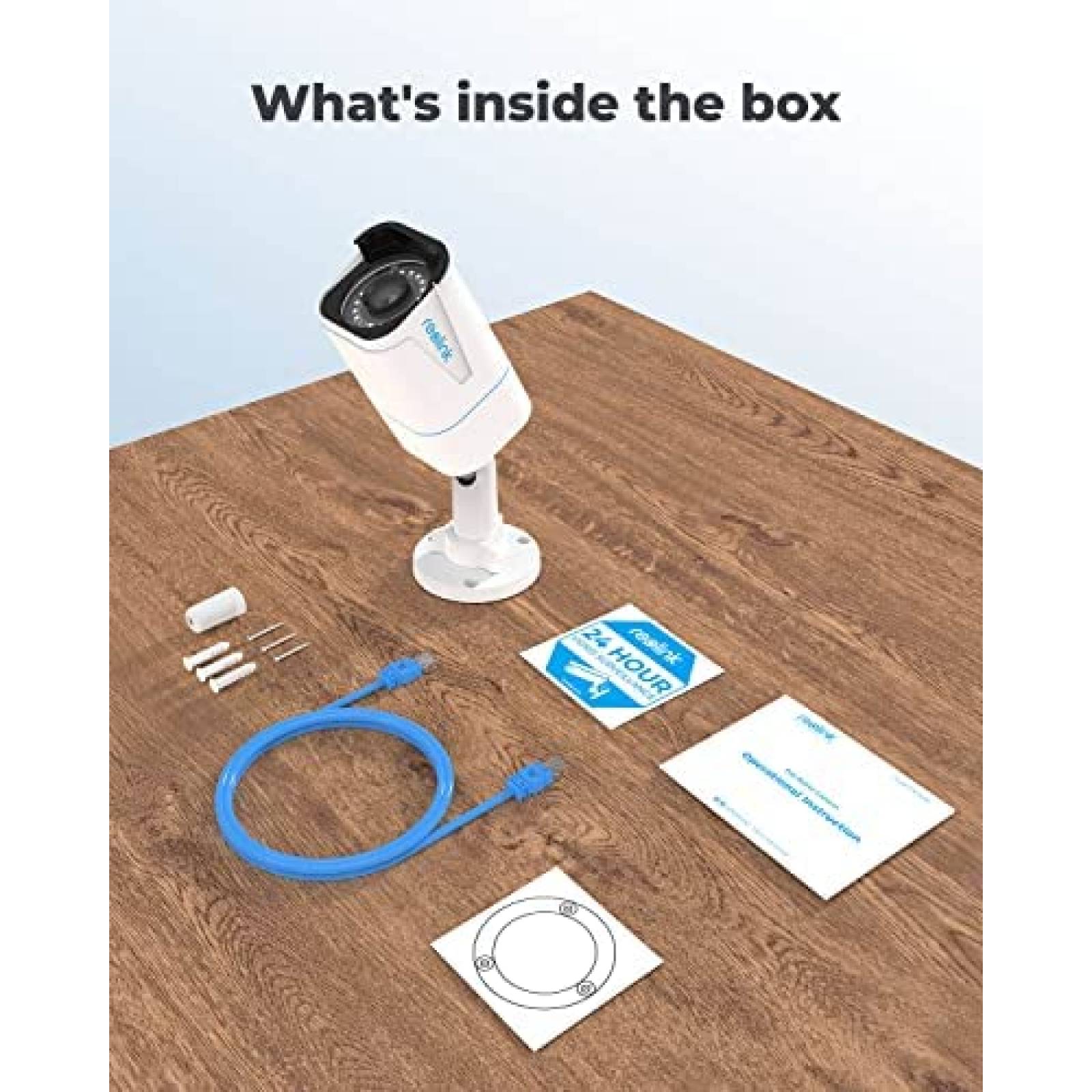 Camara de Seguridad Reolink RLC-810A Exterior Sensor -2 pcs