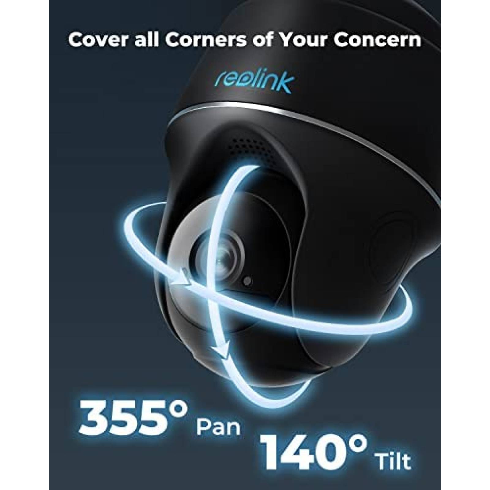 Camara de Seguridad REOLINK 2K 4MP Exterior Audio 2 Vias -N