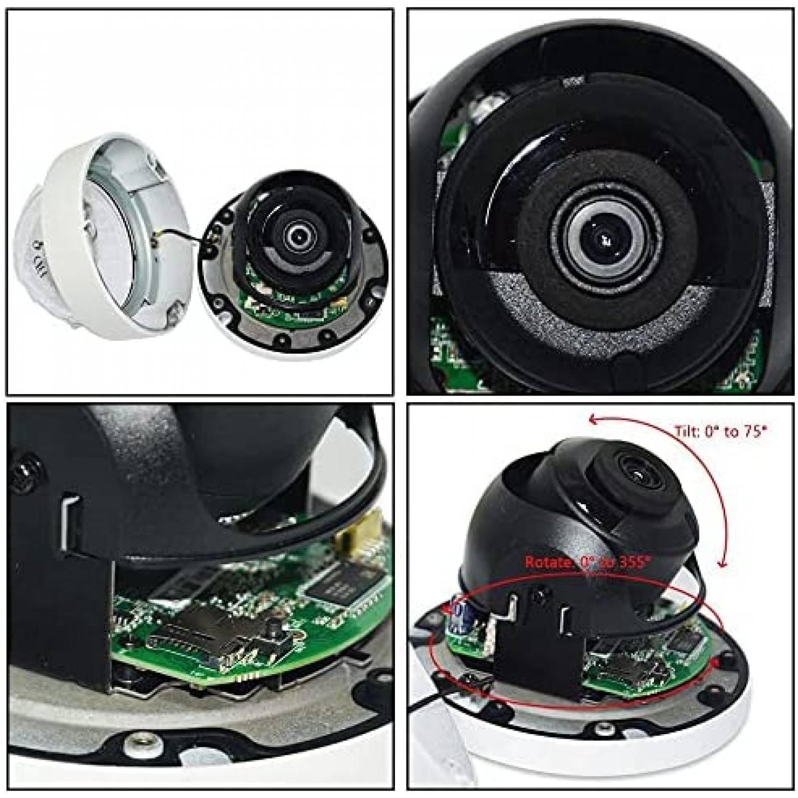Camara de Seguridad Real HD DS-2CD2183G2-IU 4K 8MP IP PoE