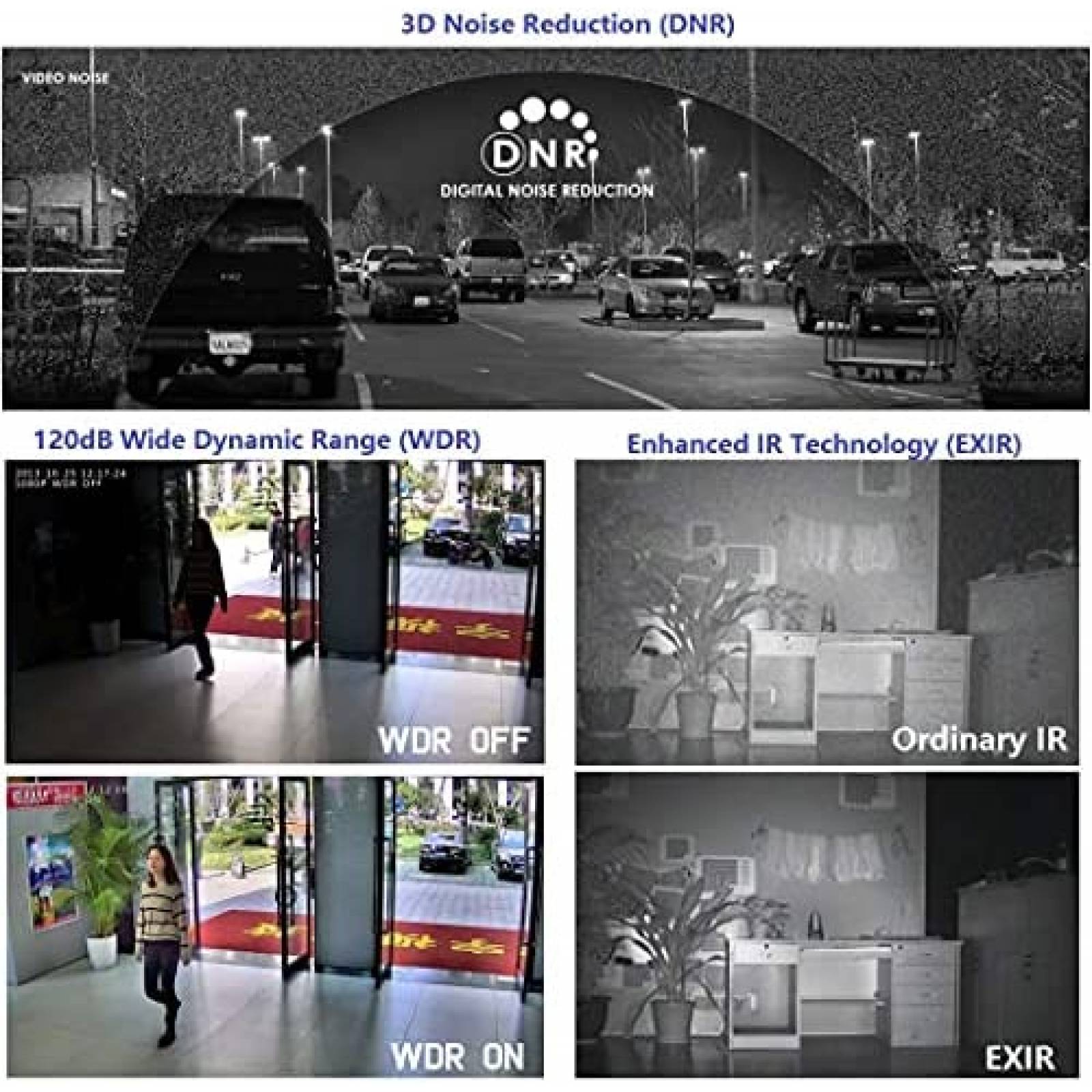 Camara de Seguridad Real HD DS-2CD2183G2-IU 4K 8MP IP PoE