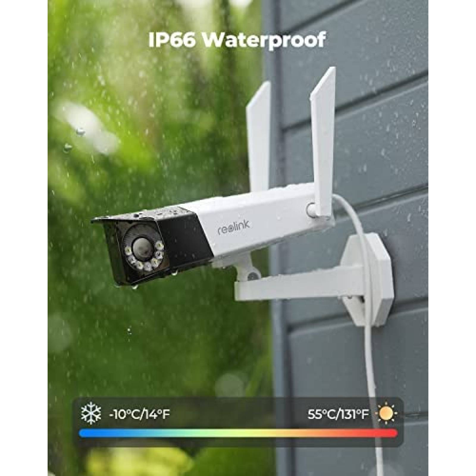Camara de Seguridad REOLINK Duo 2 4K Exterior Audio 2 Vias