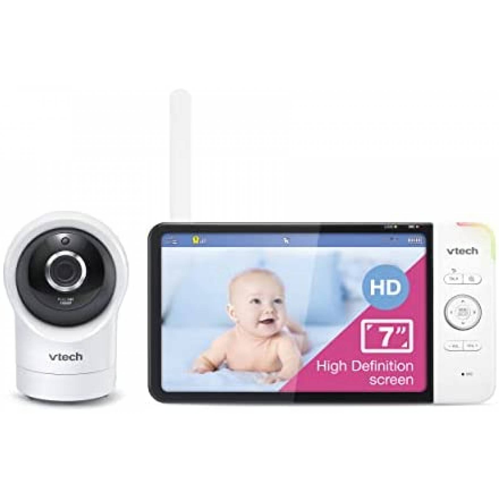 Monitor de Bebe VTech RM7764HD Camara y Pantalla 7" HD