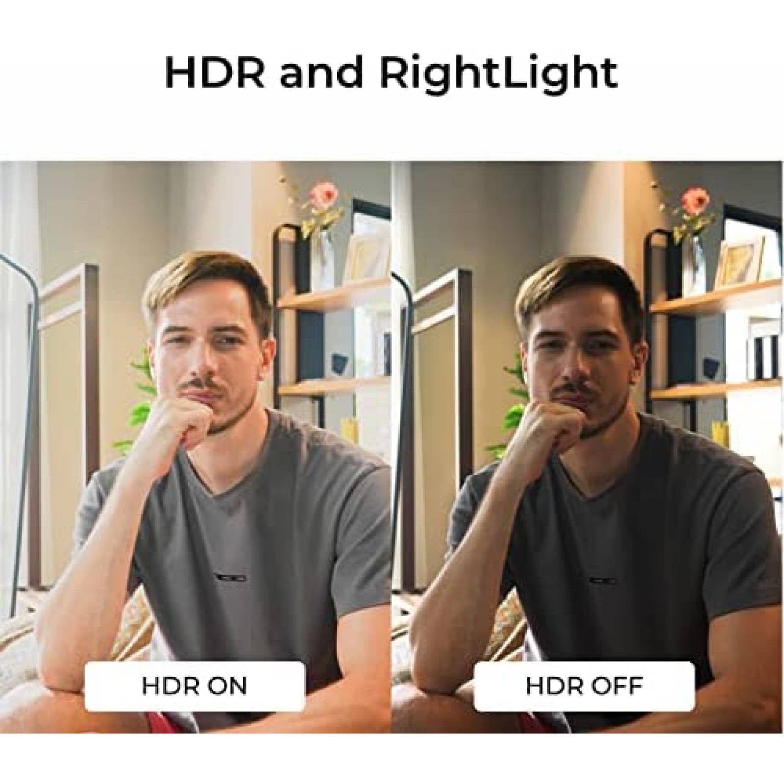 Camara Web OBSBOT Meet 4K 30FPS Enfoque Automatico -Negro